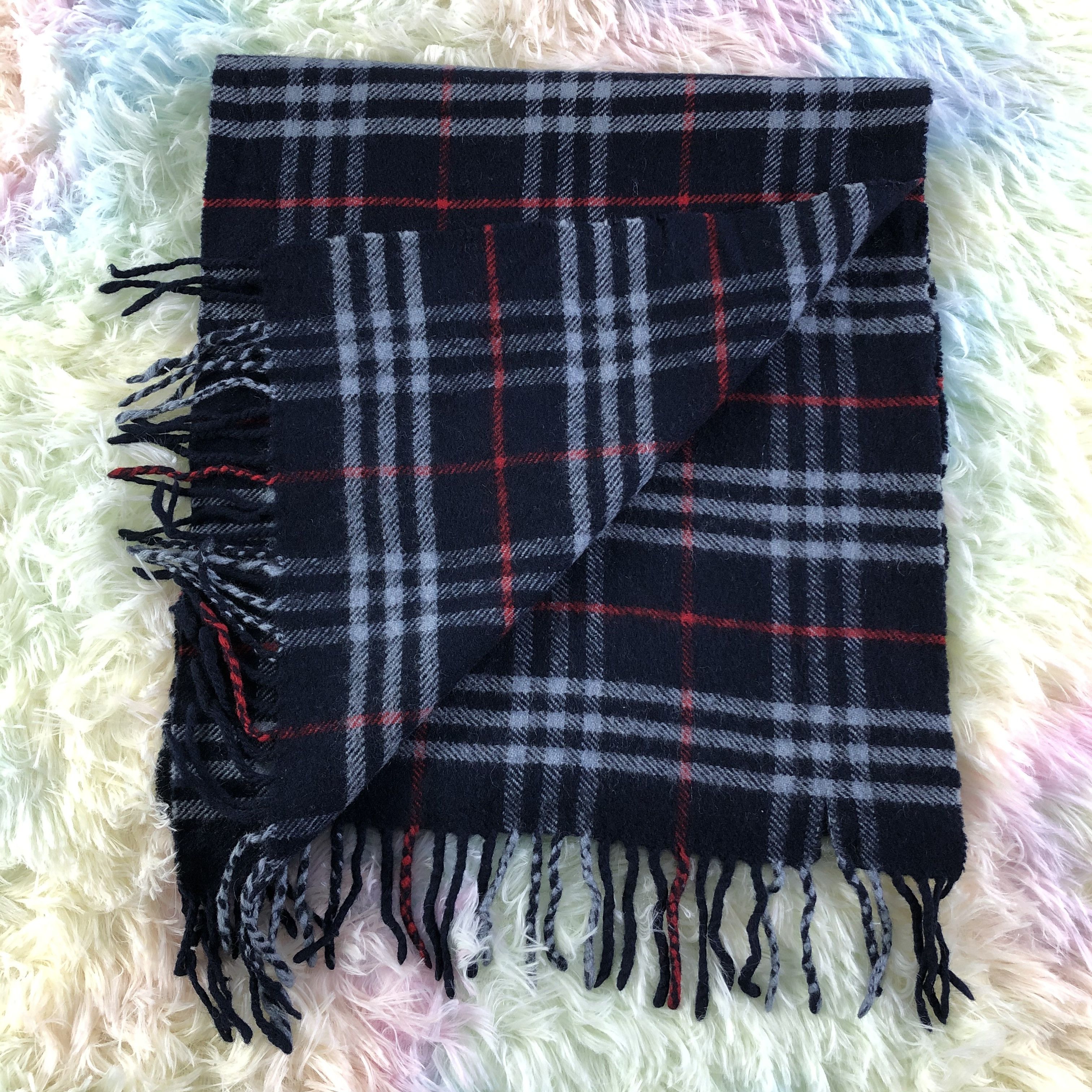 Burberry × Vintage Burberry Scarf / Muffler / Neckwear - KM86 Size ONE SIZE - 4 Thumbnail