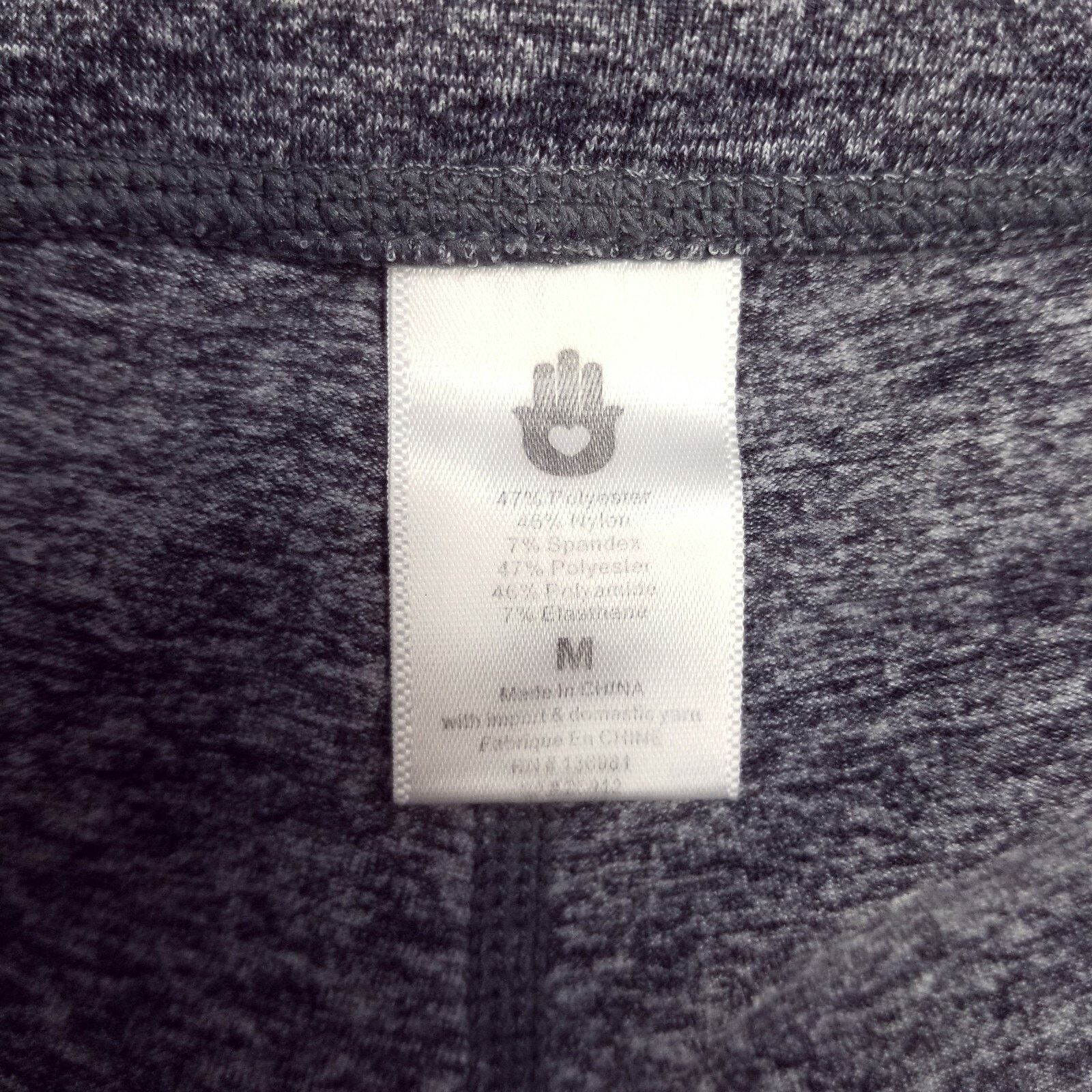 Spiritual Gangster Spiritual Gangster Collegiate Practice Legging Gray Sz S Size 27" / US 4 / IT 40 - 4 Thumbnail