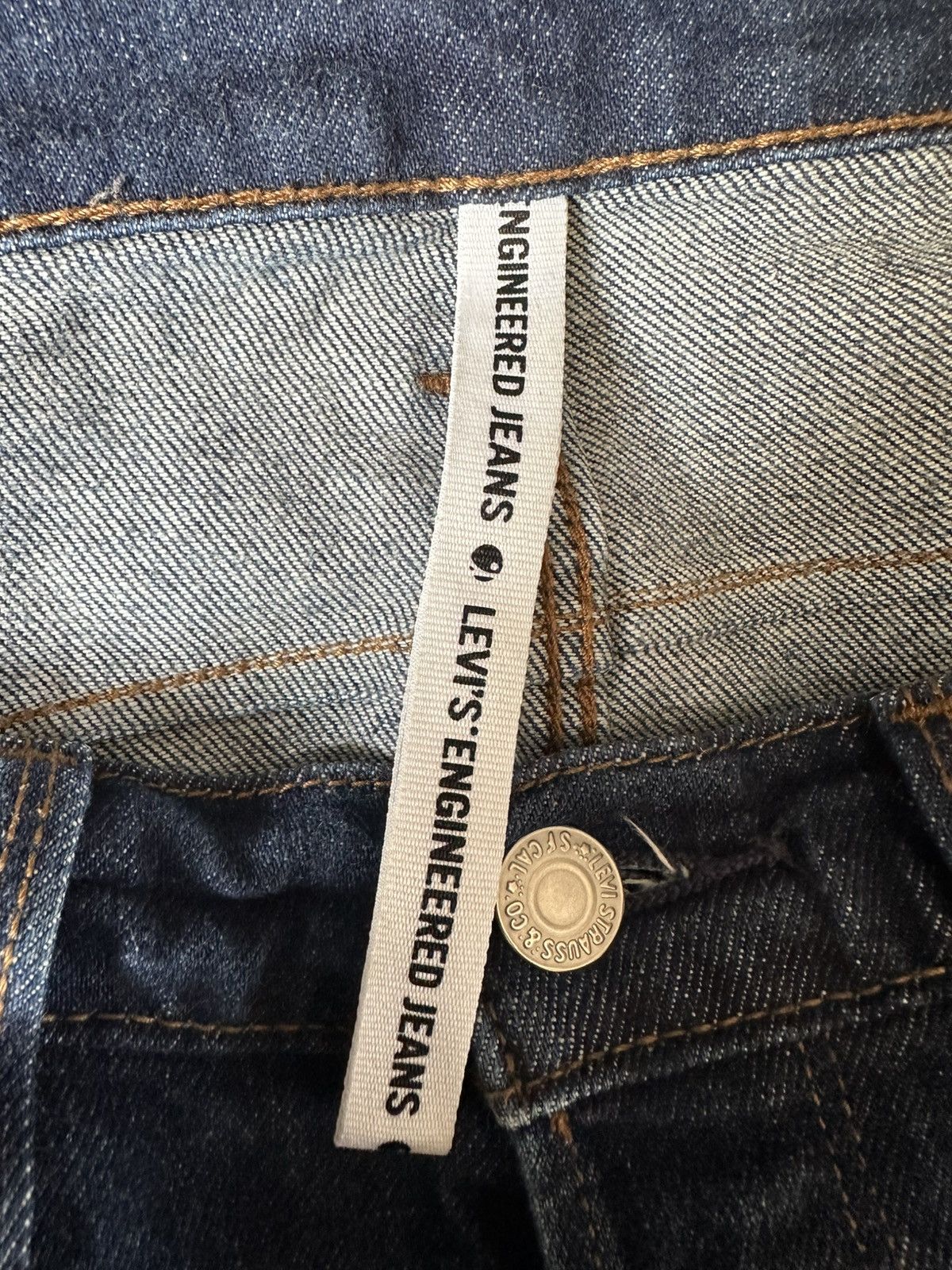 Levi's Levis Engineered Jeans Denim Blue Red Tab Denim Size US 32 / EU 48 - 6 Thumbnail