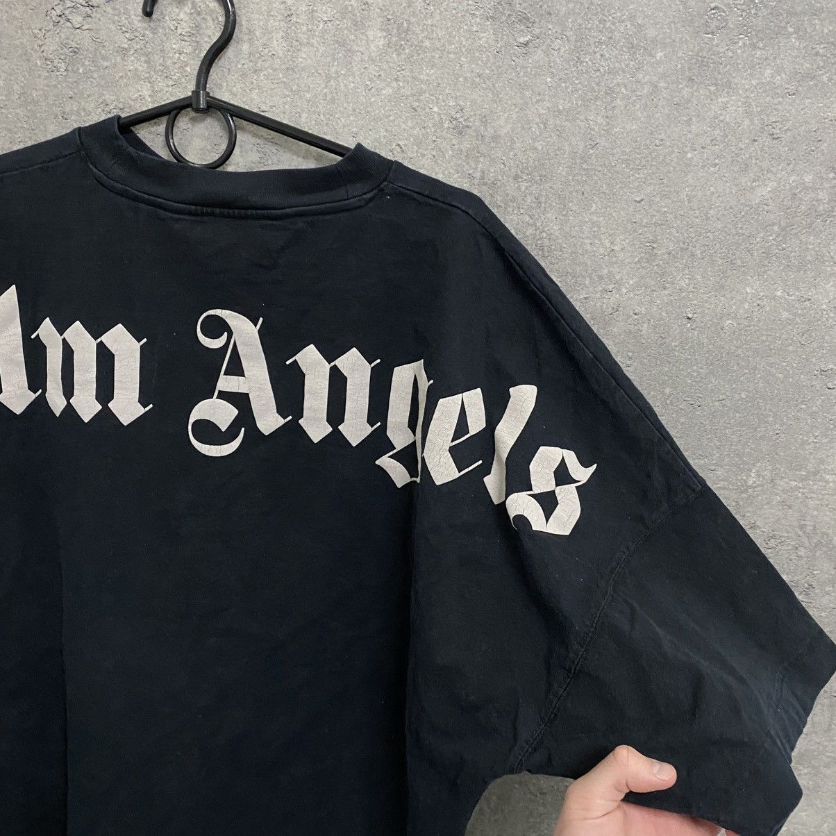 Palm Angels Palm Angels Oversized T-Shirt Big Logo Size US S / EU 44-46 / 1 - 7 Thumbnail