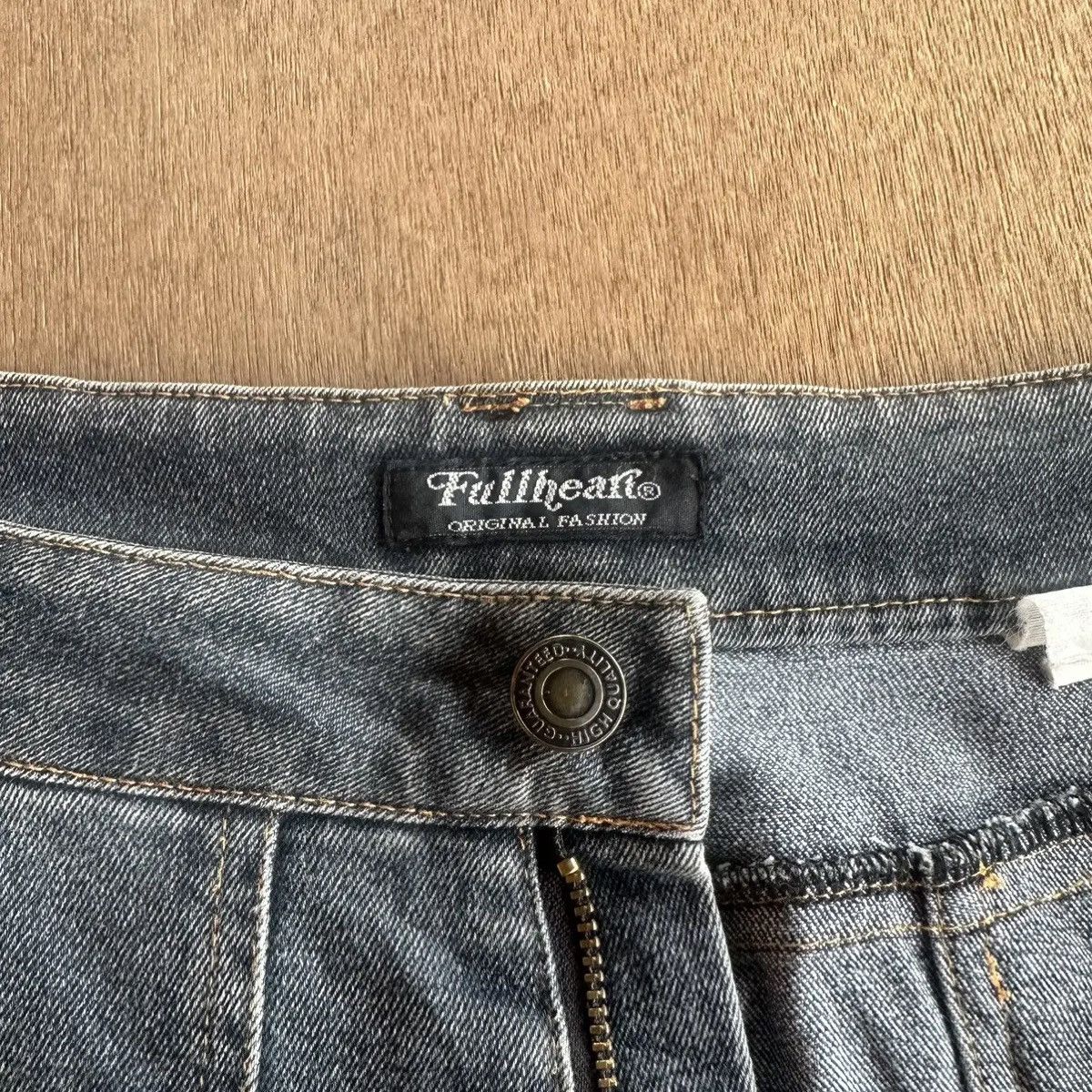 Japanese Brand FLARE/BOOTCUT🔥FULLHEART Jean JapaneseBrand Double Bone Pant Size 29" - 7 Thumbnail