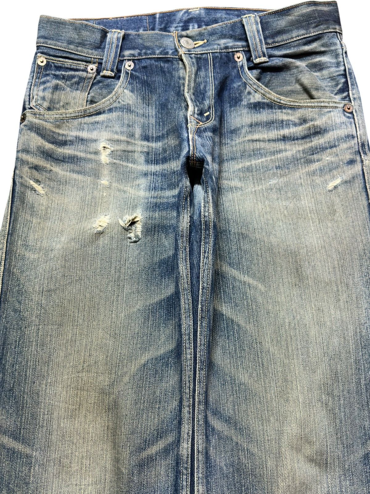 Levi's Vintage Clothing Vintage Levi’s 702 Mudwash Faded Distressed Denim Size US 30 / EU 46 - 2 Thumbnail
