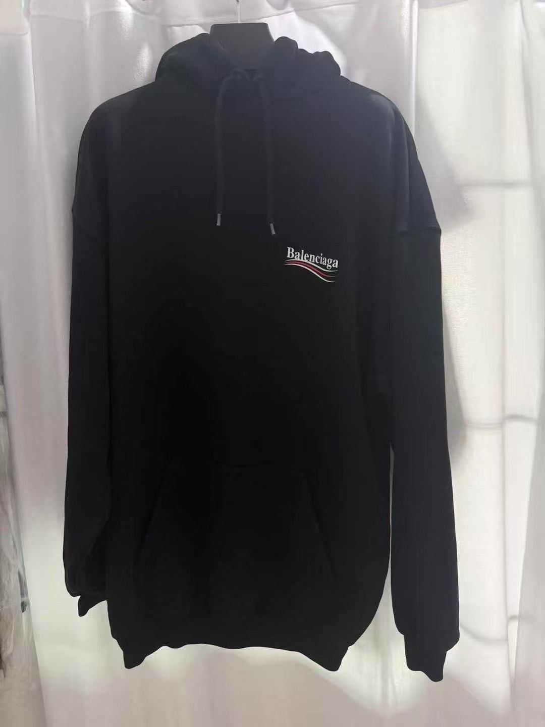 Balenciaga Balenciaga Black Coke Print Hoodie XS Size XS / US 0-2 / IT 36-38 - 1 Thumbnail