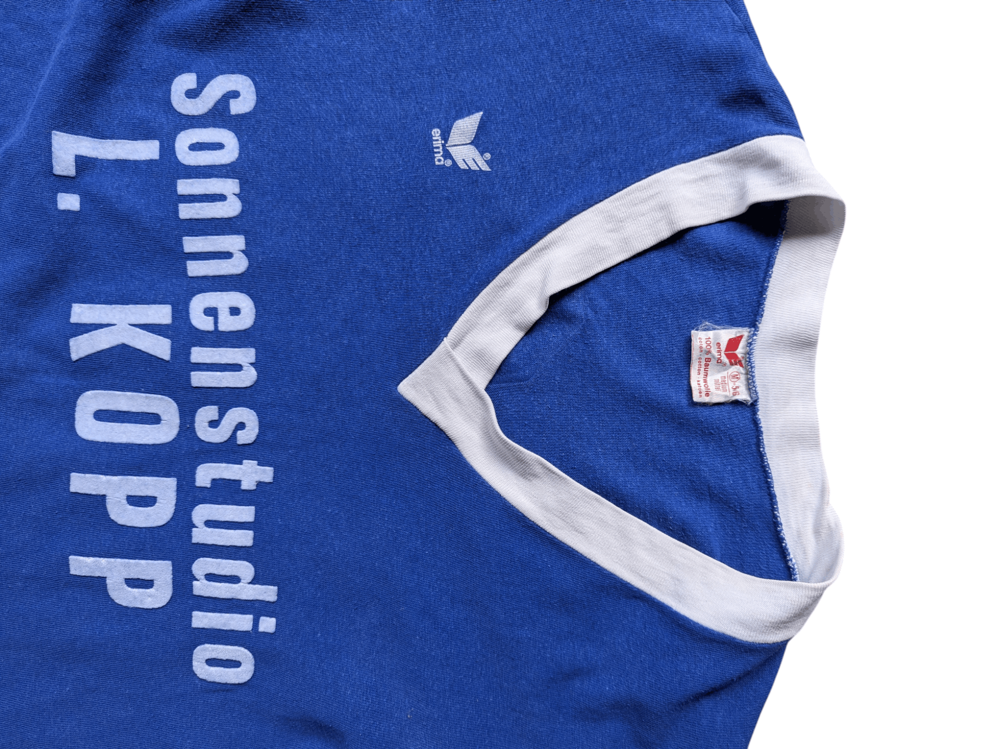 Vintage VINTAGE ERIMA Soccer Jersey 70s/80s Made in West Germany Size US M / EU 48-50 / 2 - 3 Thumbnail