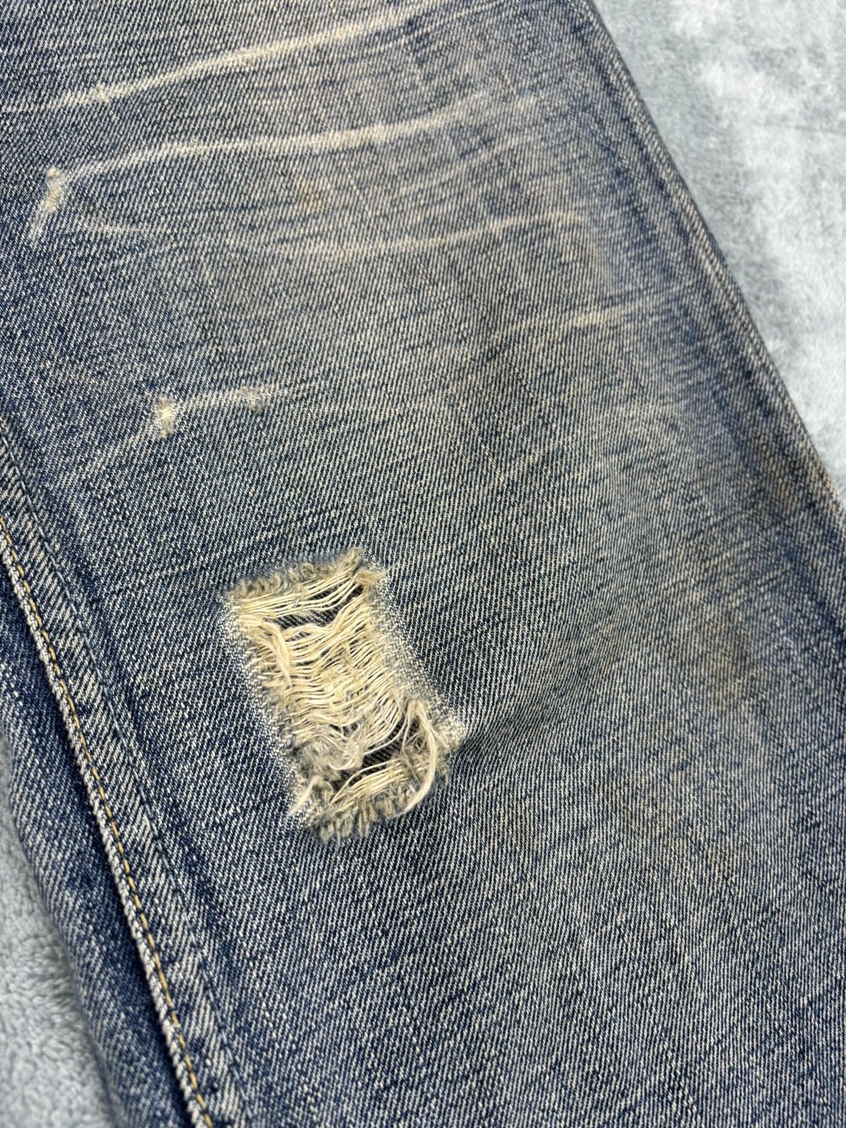 Other 575 Distressed Flared Denim Jeans. S016 Size US 29 - 5 Thumbnail