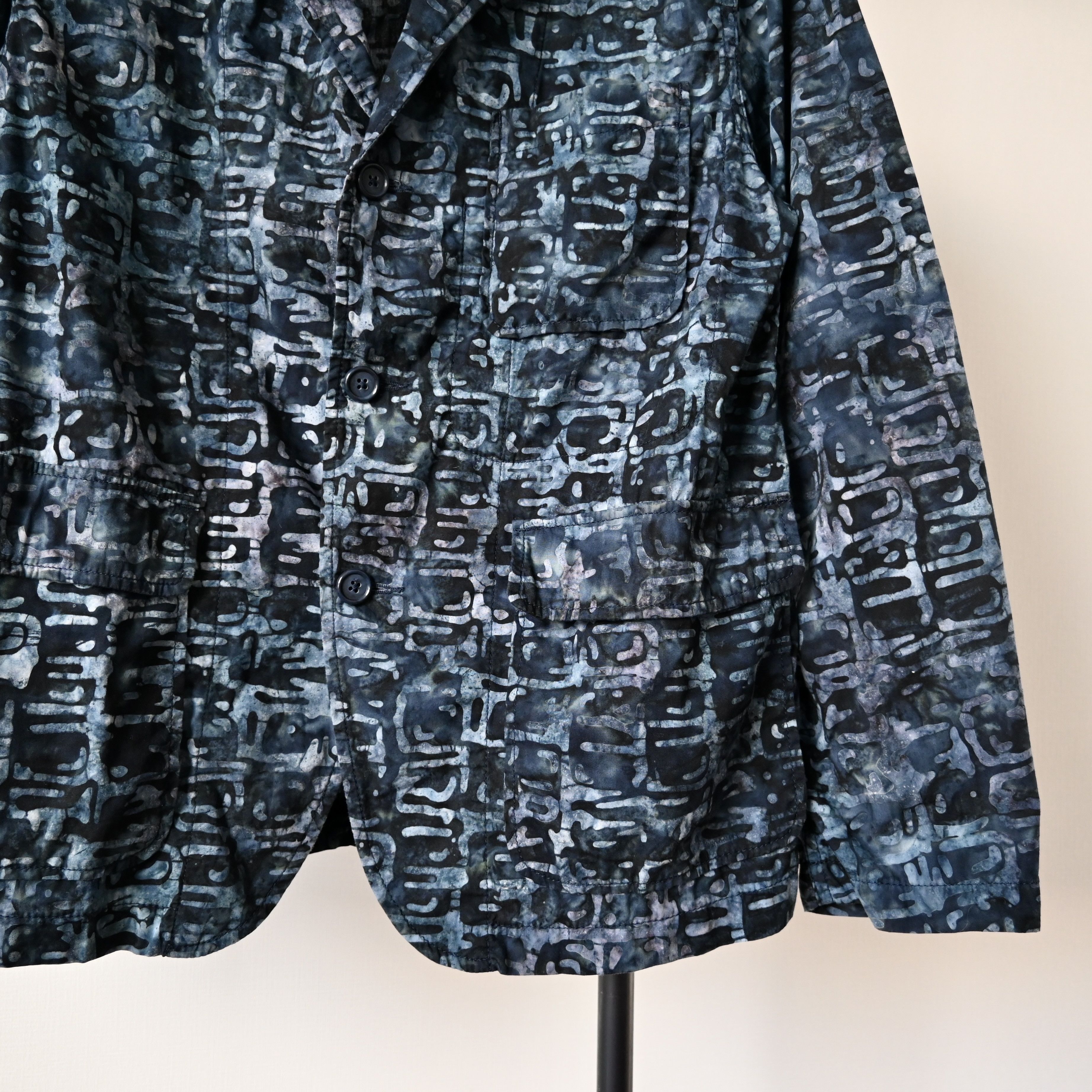 Rough & Tumble Rough & Tumble for Nepenthes batik tailored shirt jacket Size US S / EU 44-46 / 1 - 6 Thumbnail