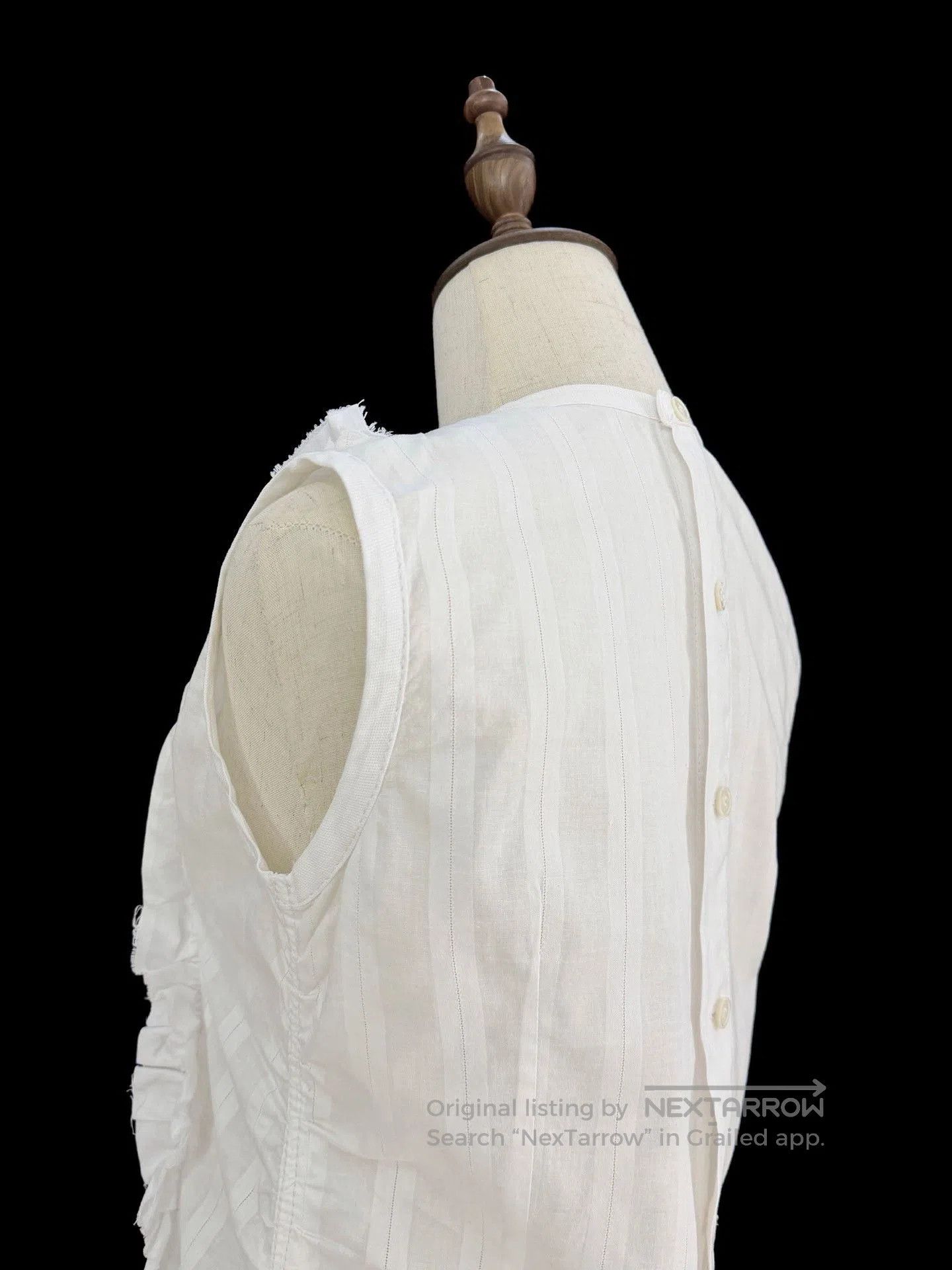 Comme des Garcons Comme des Garçons 3D Pleated Sleeveless Top. Size M / US 6-8 / IT 42-44 - 7 Thumbnail