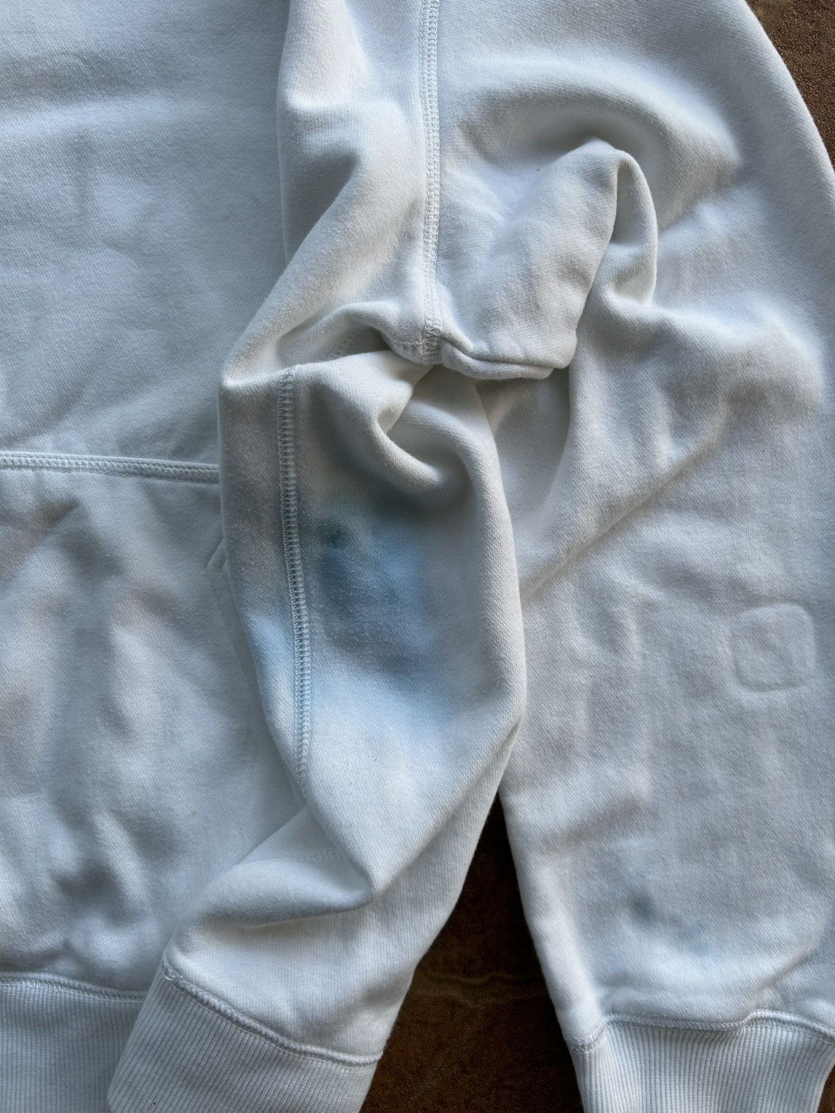 Nike Y2K White Nike hoodie Size US XL / EU 56 / 4 - 2 Thumbnail