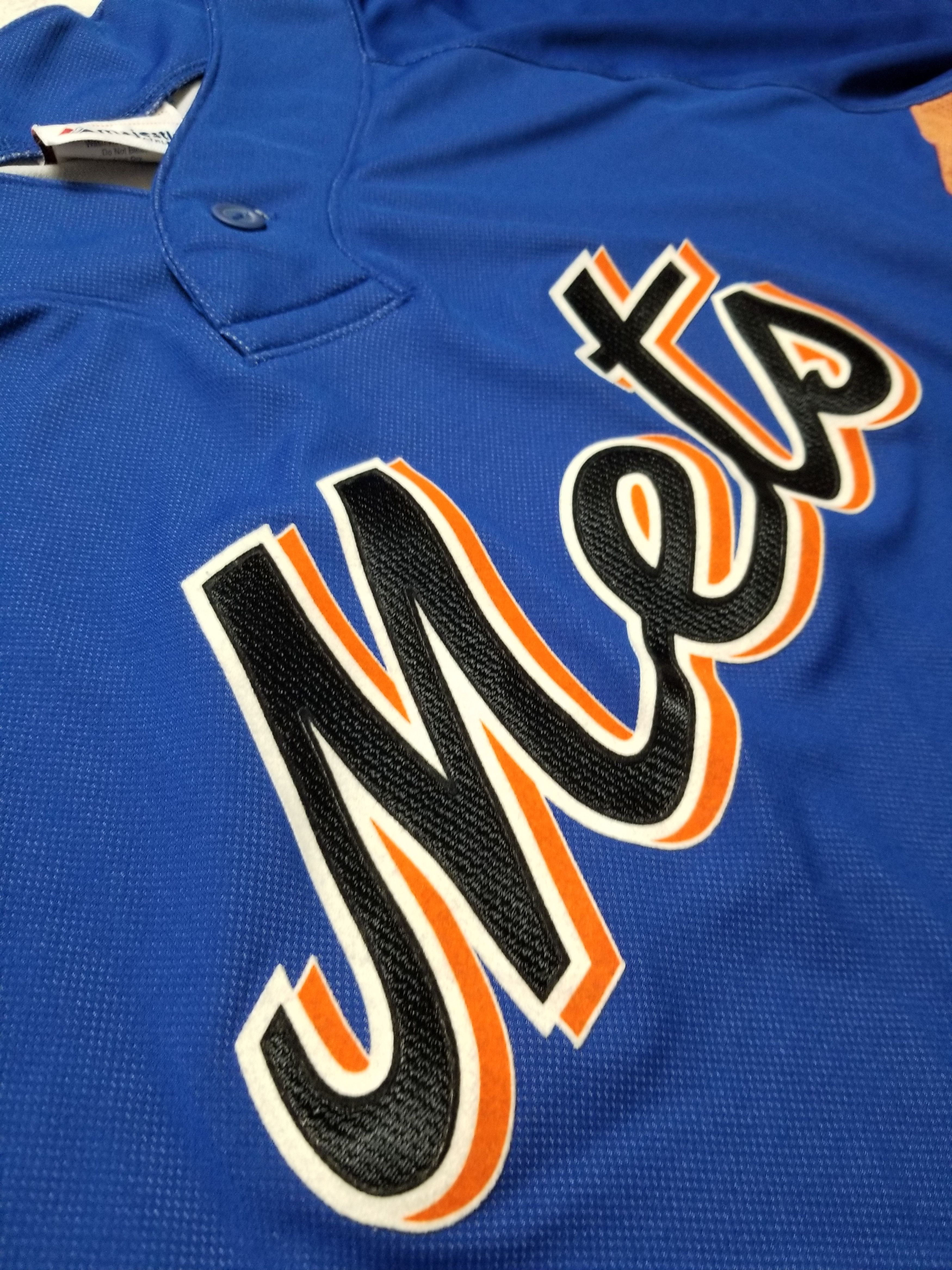 Majestic New York Mets Majestic Cool Base Blue Orange Jersey Size US M / EU 48-50 / 2 - 4 Thumbnail