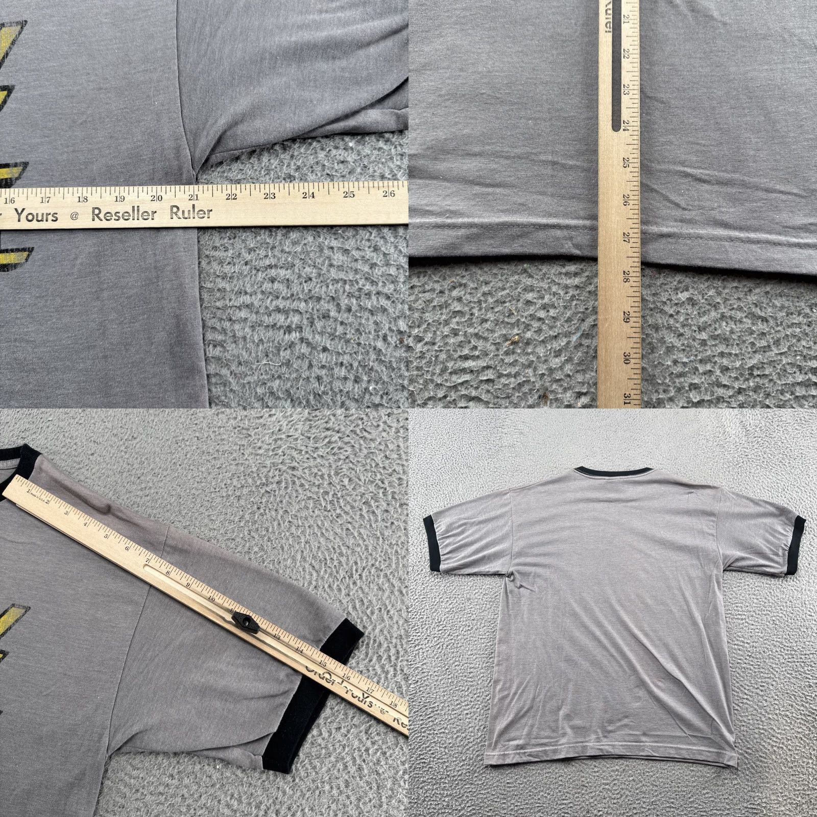 Vintage VINTAGE Winterland Ozzy Ozbourne Ringer T-shirt Mens Size L Gray Graphic Print Short Sleeve Crew Neck 2004 90s Grunge Rock Band Tee Size US L / EU 52-54 / 3 - 8 Thumbnail
