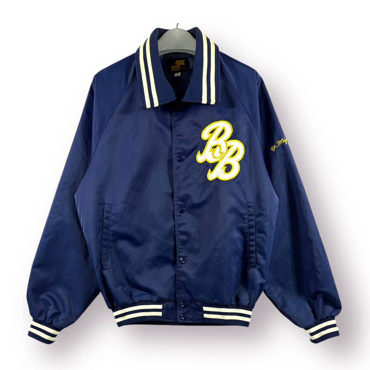 Vintage 🔥 BASEBALL CLUB BADBOYS VARSITY JACKET - M Size US M / EU 48-50 / 2 - 1 Thumbnail