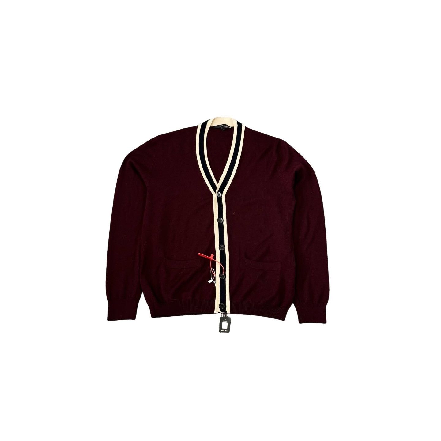 Gucci Gucci Striped Trim Knit Cardigan Size L Size US L / EU 52-54 / 3 - 1 Thumbnail