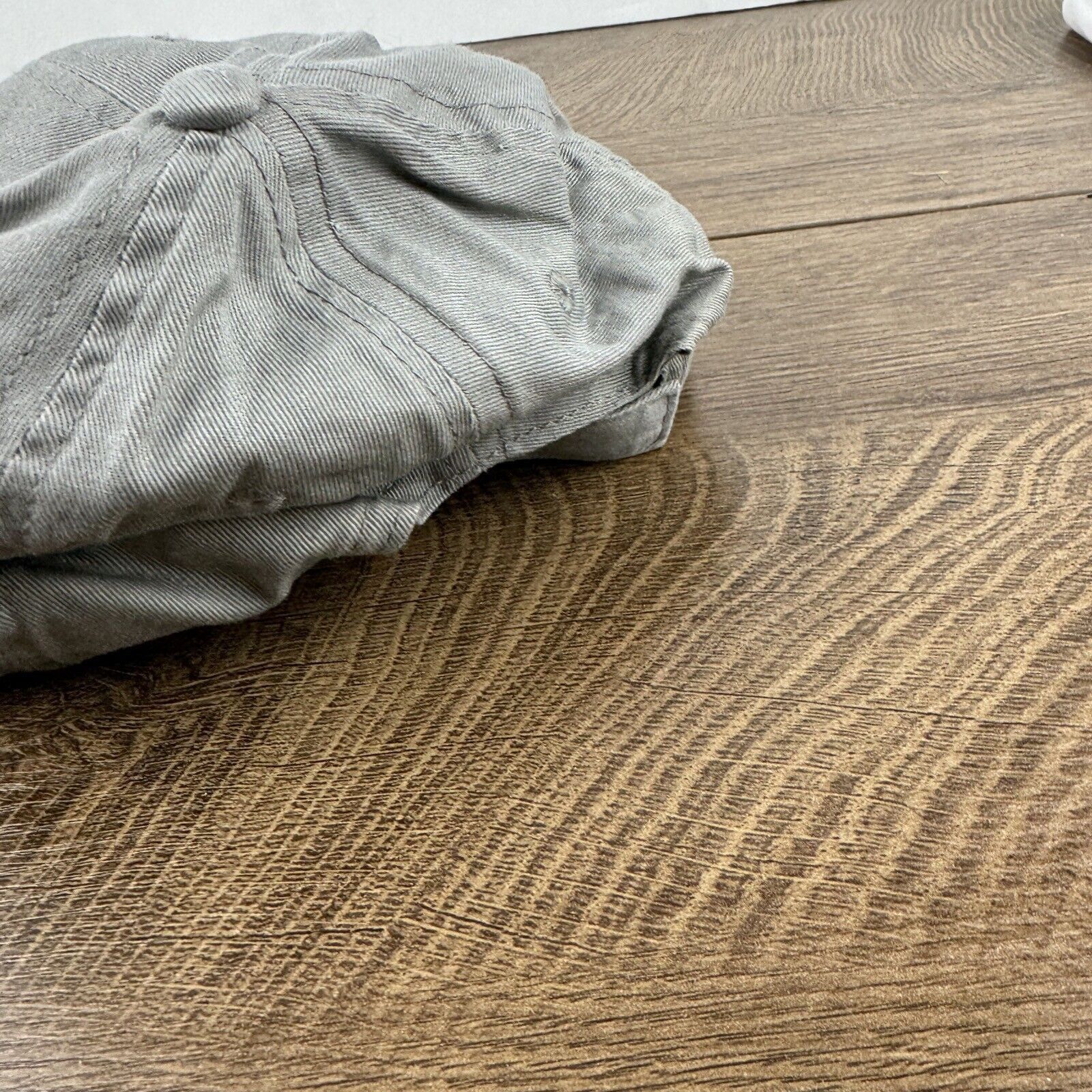 Other Plain Gray Baseball Hat Cap Gray Hat Adjustable Adult Size H Size ONE SIZE - 8 Thumbnail