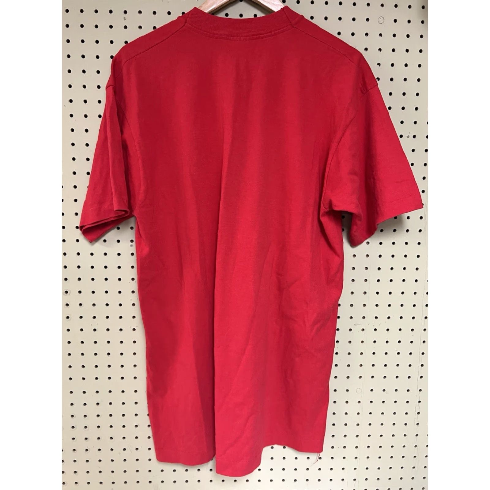 Fruit Of The Loom VINTAGE Vermont Celebrates women’s history month single stitch T-shirt L Red Men Cotton Crew Neck Stitch T-Shirt Size L / US 10 / IT 46 - 2 Thumbnail