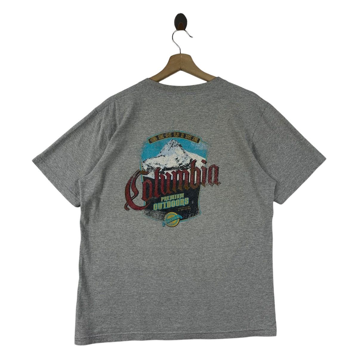 Columbia × Vintage Vintage COLUMBIA Back hit printing outdoor tee Size US M / EU 48-50 / 2 - 1 Thumbnail