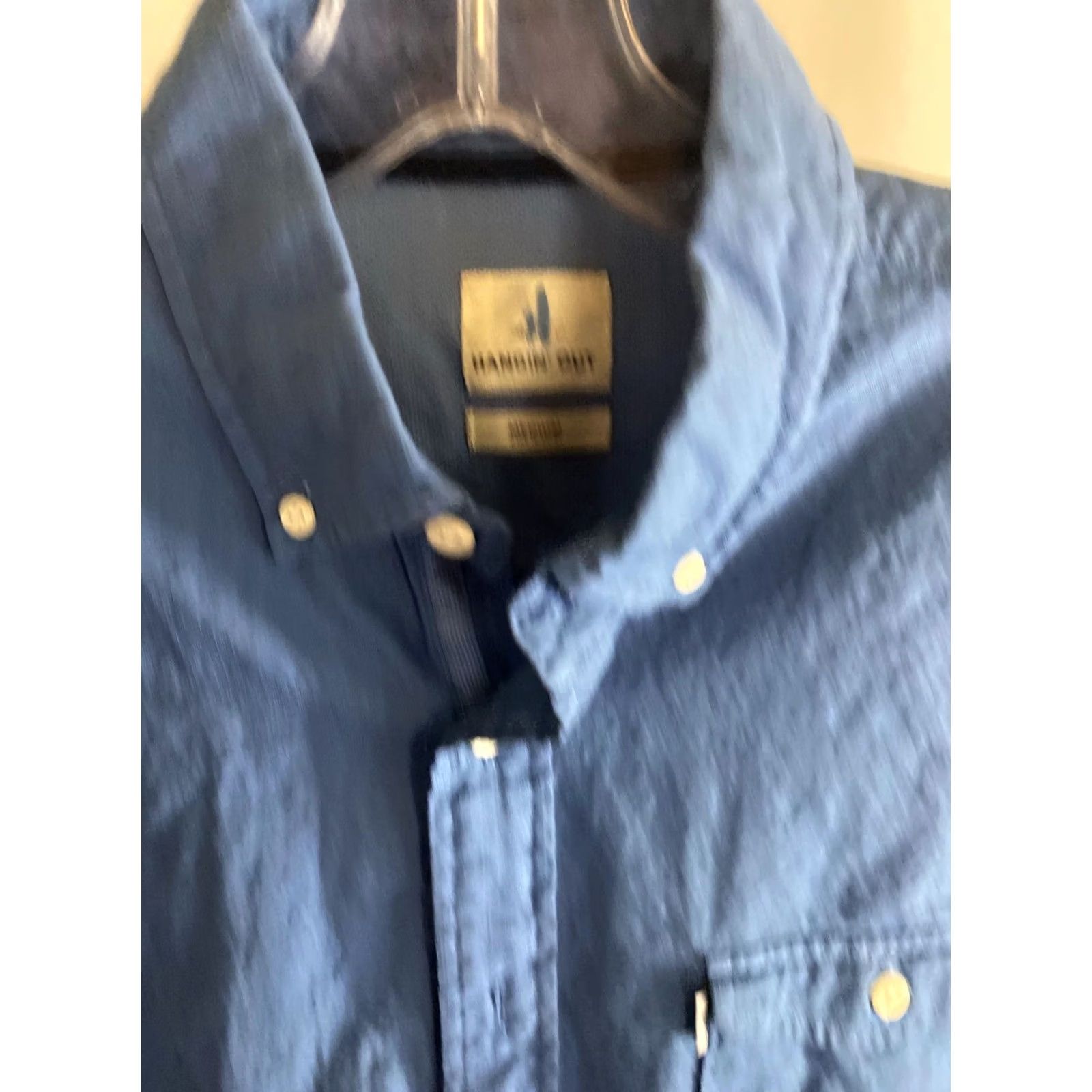 johnnie-O Johnnie O Blue Hanging Out LONG SLEEVE SHIRT M 15.5 x 34/35 Button-Up Mens Size US M / EU 48-50 / 2 - 5 Thumbnail