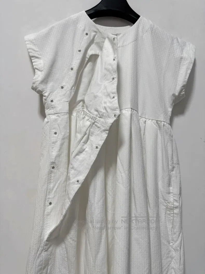 Comme des Garcons Comme Des Garcons Small Flower Embroidery Chinese Collar D Size XS / US 0-2 / IT 36-38 - 3 Thumbnail