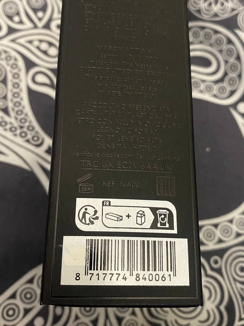 Designer Black Afgano by Nasomatto Size ONE SIZE - 8 Thumbnail