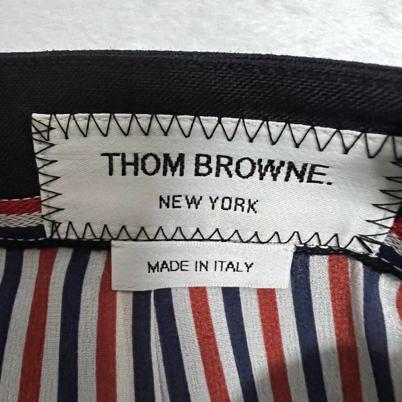 Thom Browne Thom Browne Dark blue long pleated skirt 2506-Nextarrow Size 26" / US 2 / IT 38 - 5 Thumbnail