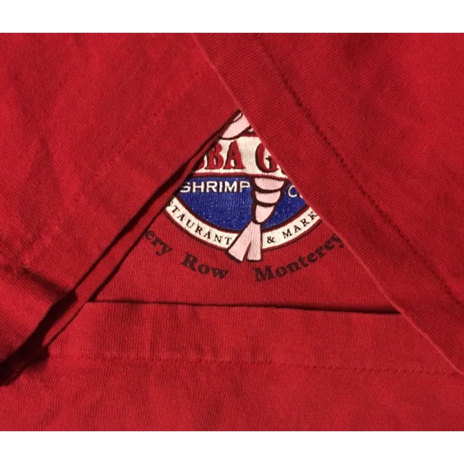 Shrimps VINTAGE Bubba Gump Shrimp Shirt M Red Size US M / EU 48-50 / 2 - 5 Thumbnail