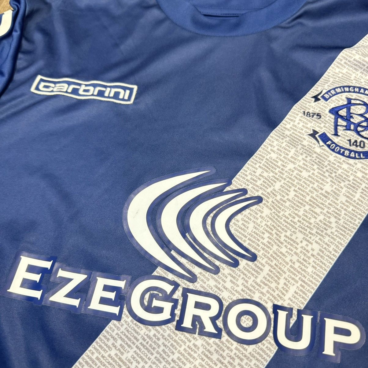 Sports Specialties Birmingham City 15/16 140 years home shirt #7 Gray Size US S / EU 44-46 / 1 - 5 Thumbnail