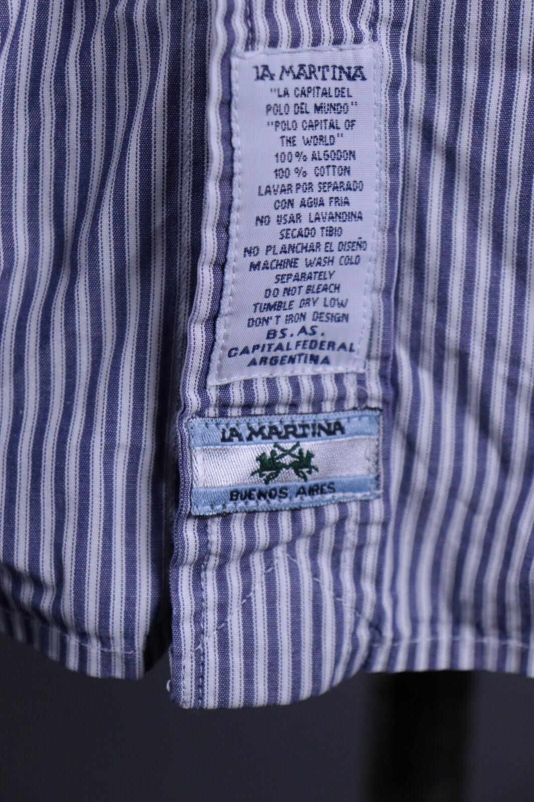 La Martina La Martina Buenos Aires Urder The Patronago Shirt Size L Size US L / EU 52-54 / 3 - 7 Thumbnail