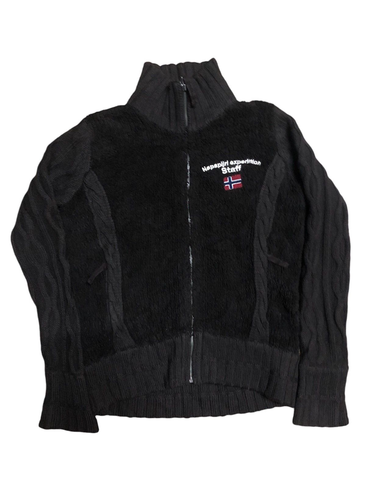 Napapijri Napapijri Fleece Big Logo Sweater Size S / US 4 / IT 40 - 2 Thumbnail