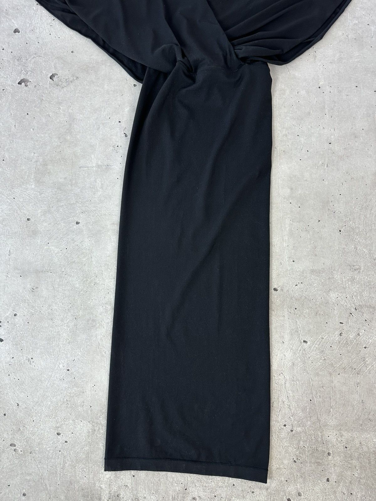 Designer × Wolford Wolford Black With Broad Shoulders Pencil Dress Size XS / US 0-2 / IT 36-38 - 5 Thumbnail