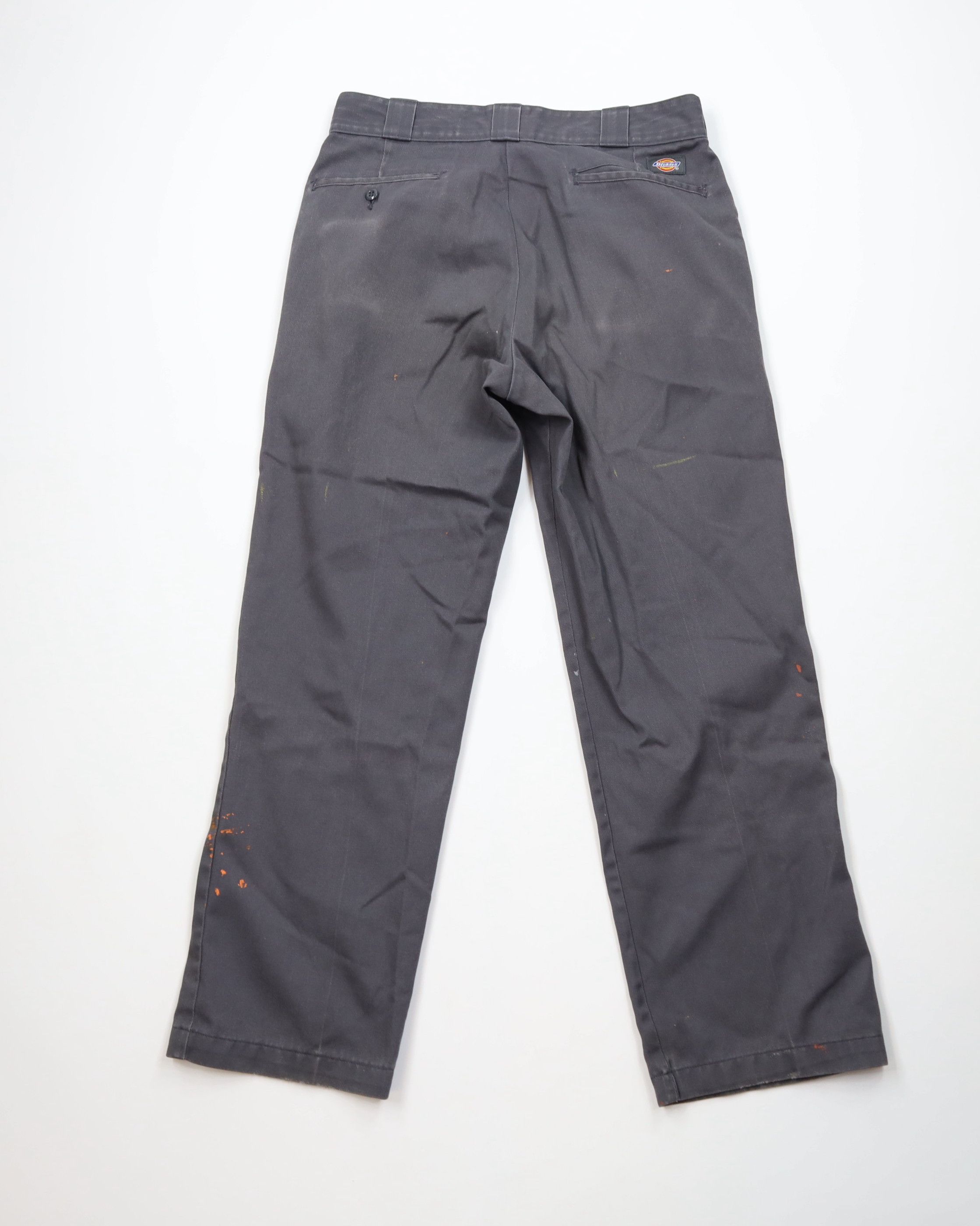 Dickies Vintage 90s Y2K Dickies Wide Leg Workwear Pants Gray Size US 32 / EU 48 - 10 Thumbnail