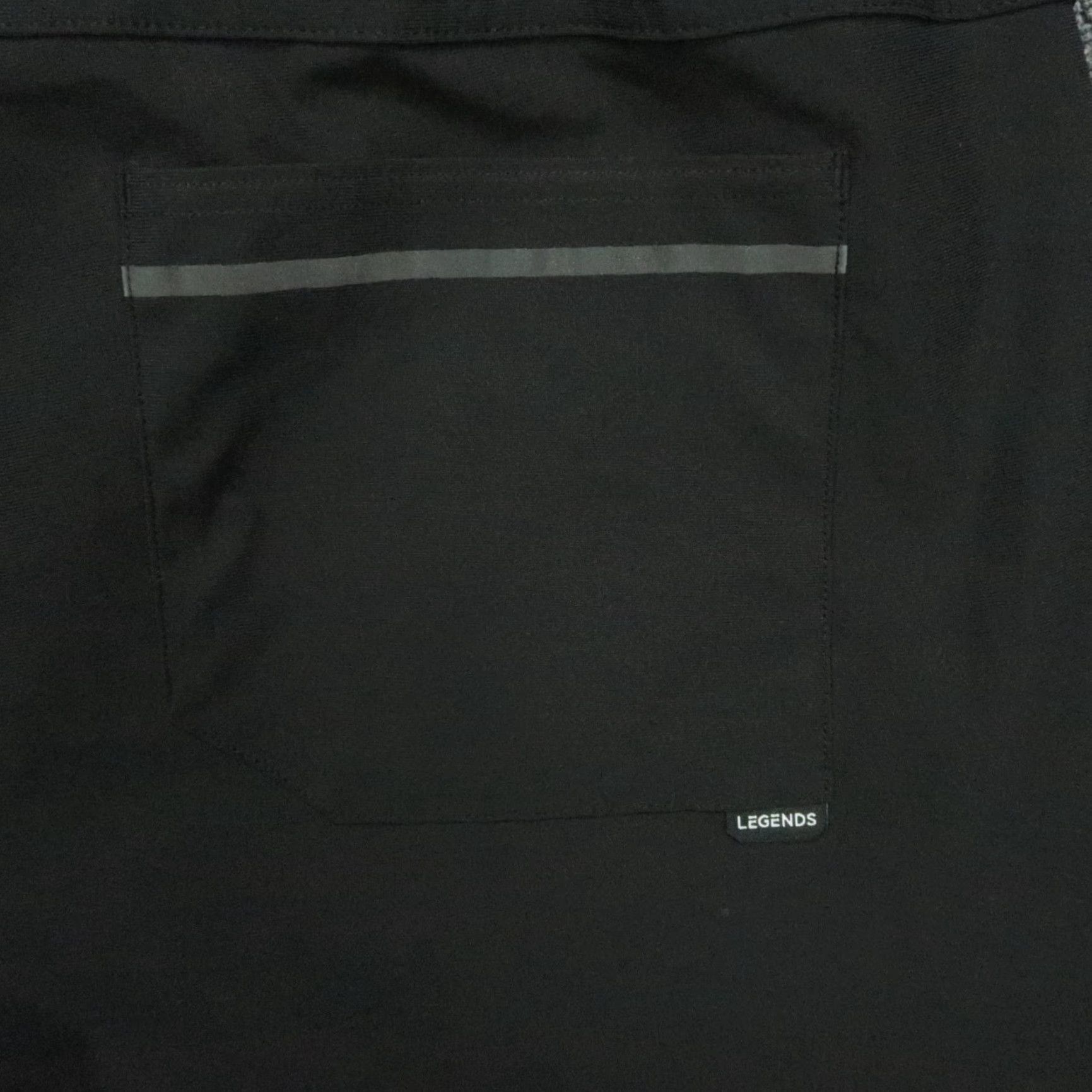 Vintage LEGENDS Pants Men XL Black Aviation Athletic Jogger Performance Zip Pocket Size US 36 / EU 52 - 5 Thumbnail