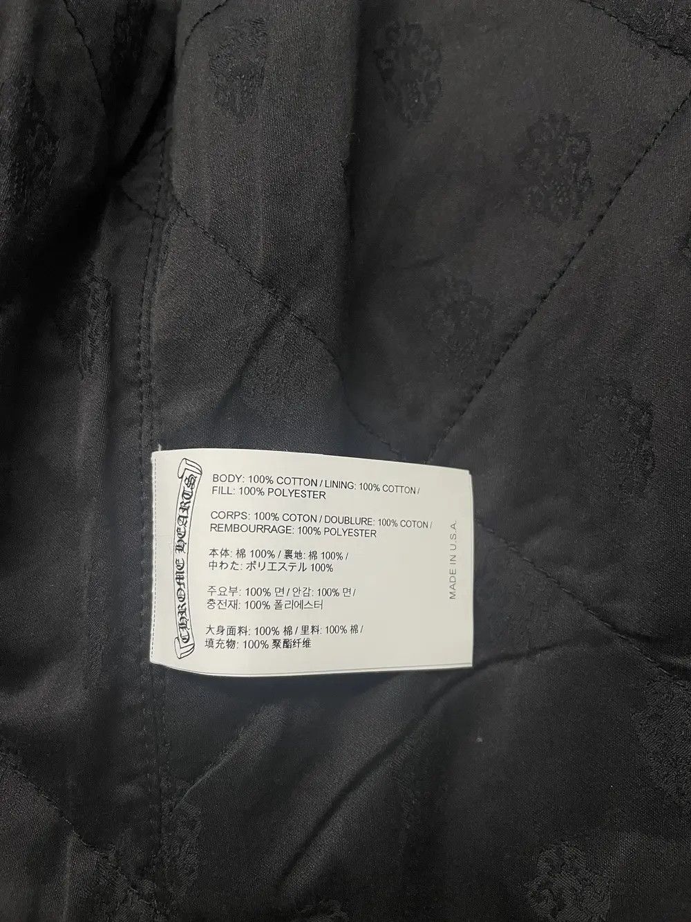 Chrome Hearts Chrome Hearts Workn Padded Flannel Shirt Jacket Size US L / EU 52-54 / 3 - 8 Thumbnail