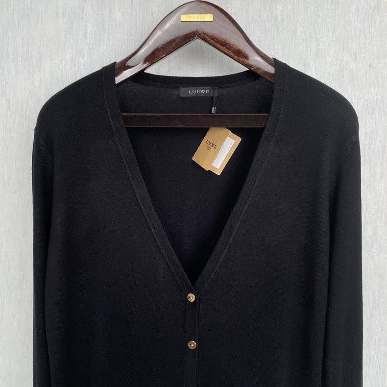 Loewe LOEWE Knitted cardigan Size US M / EU 48-50 / 2 - 2 Thumbnail