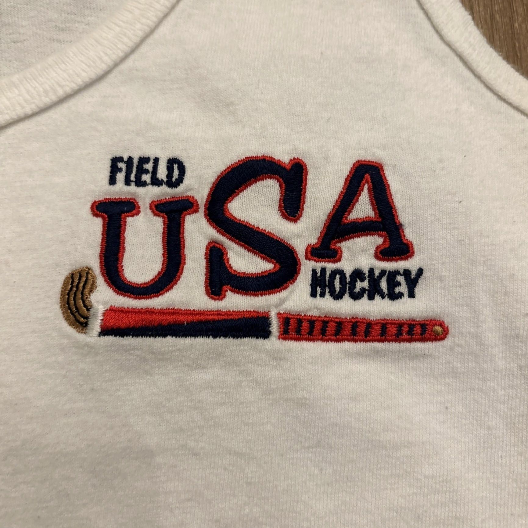 Vintage VINTAGE YOLO Sportswear USA Field Hockey Tank Top Women White Size M Tanks Size M / US 6-8 / IT 42-44 - 2 Thumbnail