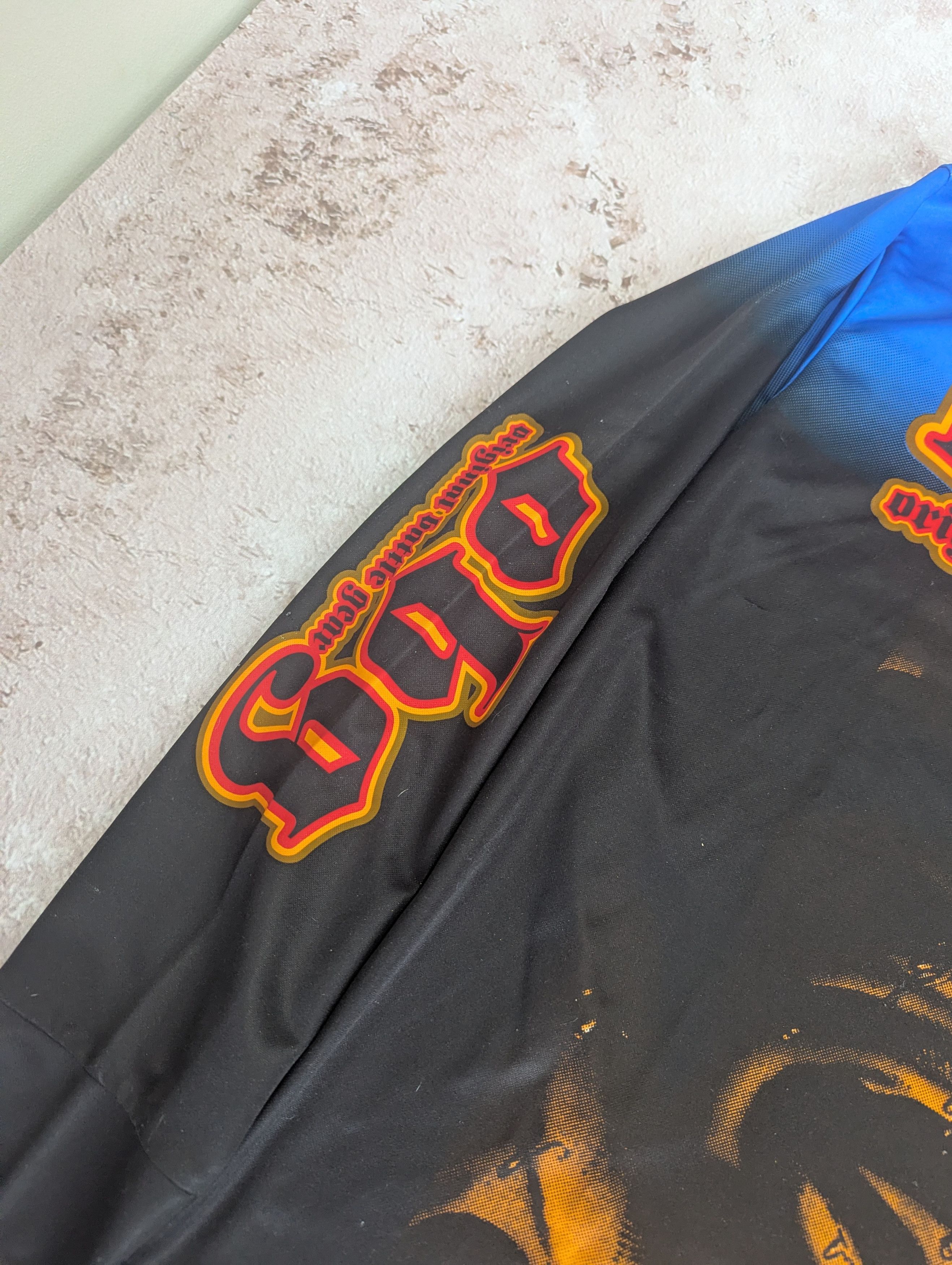 Thunderdome Battle Gear Rave Jersey Vintage 90s dirt rare Size US L / EU 52-54 / 3 - 7 Thumbnail