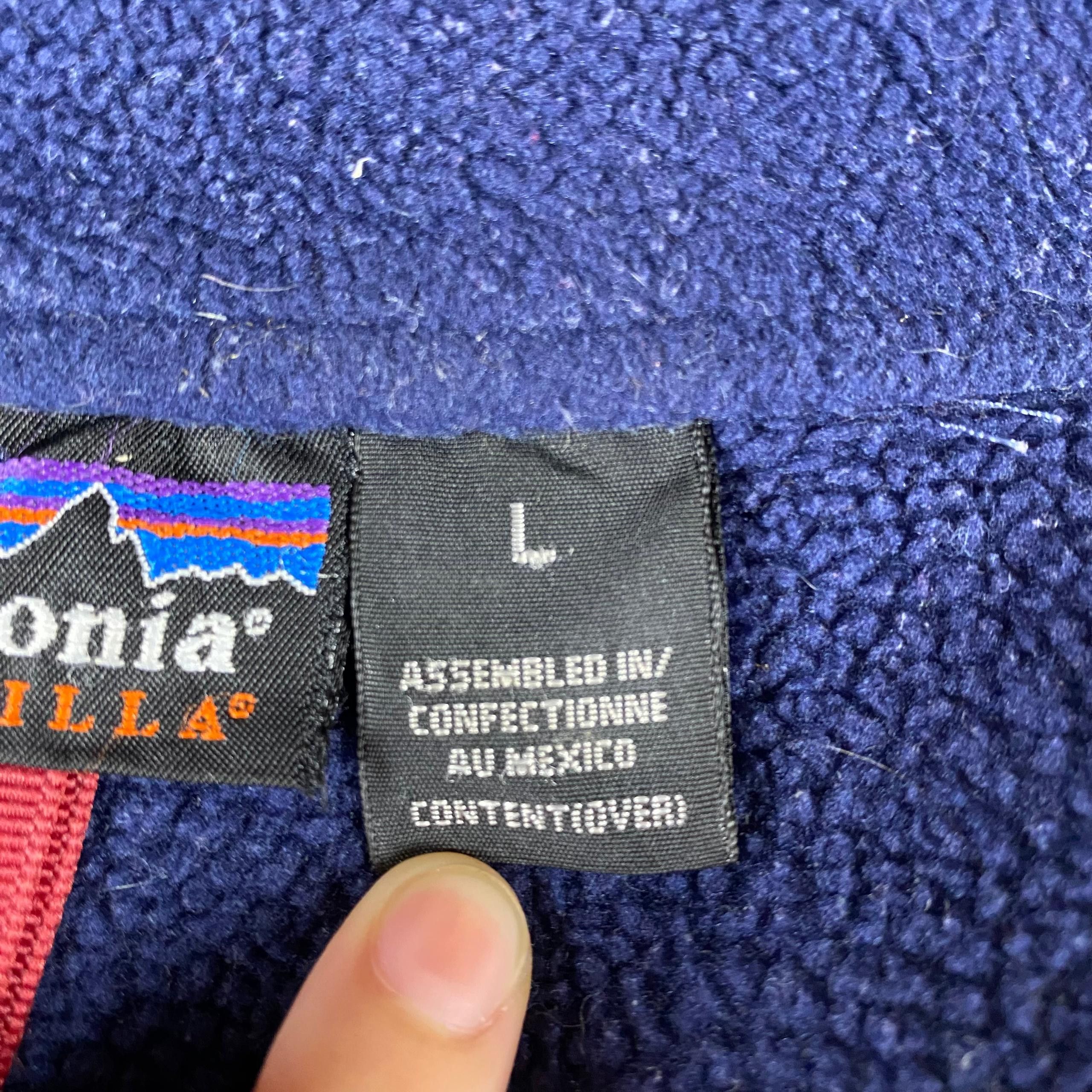 Patagonia Vintage Patagonia Half Zipper Fleece Jacket Size US L / EU 52-54 / 3 - 8 Thumbnail