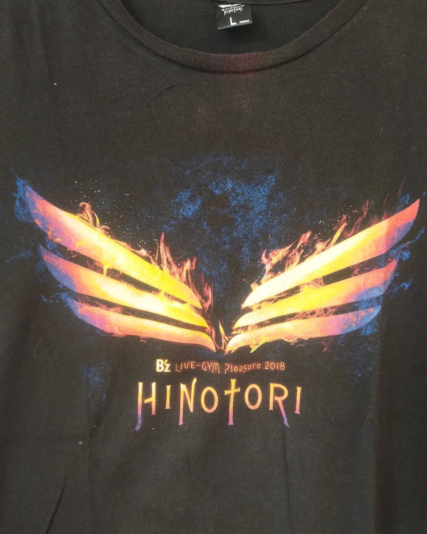 Band Tees B'z Live Pleasure 2018 Hinotori Band Tee Japan Size US L / EU 52-54 / 3 - 2 Thumbnail