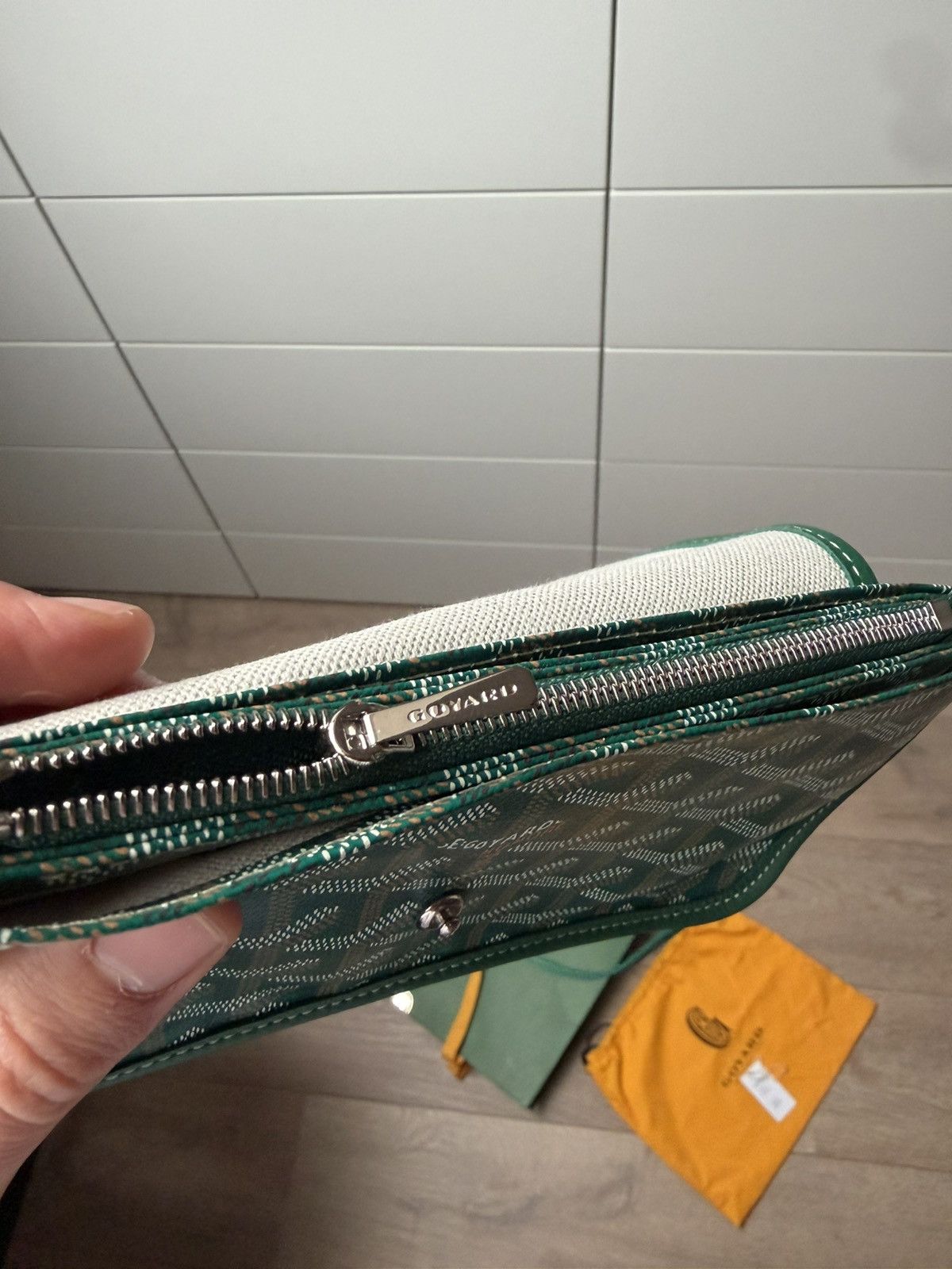 Goyard goyard plumet pouch - wallet Size ONE SIZE - 9 Thumbnail