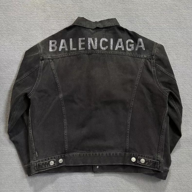 Balenciaga Balenciaga size 38 Hot Diamond LOGO Coat Jacket 2505-Nexta Size US M / EU 48-50 / 2 - 1 Thumbnail