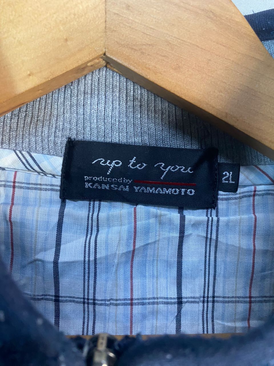 Japanese Brand × Kansai Yamamoto Up to you by kansai Yamamoto half zipper sweatshirt Size US L / EU 52-54 / 3 - 4 Thumbnail