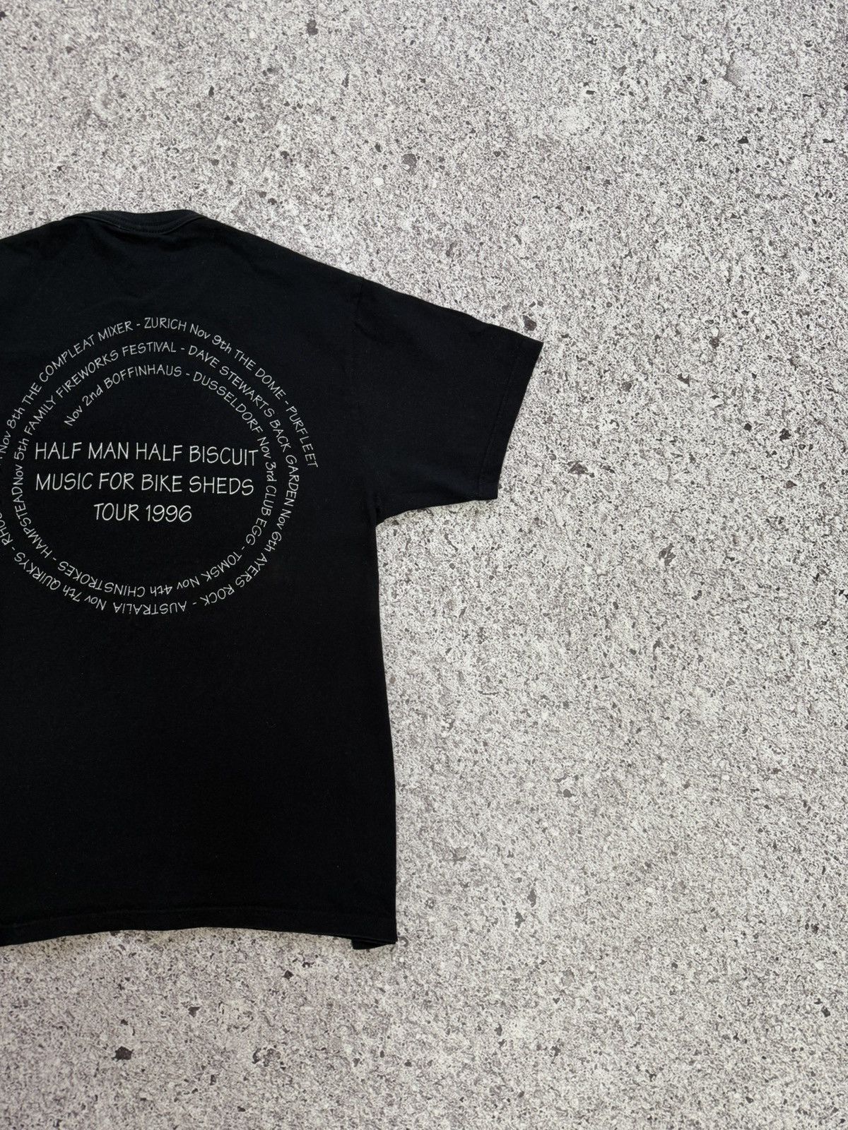 Band Tees × Vintage Vintage Half Man Half Biscuit Rock Tour 1996 T-Shirt Size US M / EU 48-50 / 2 - 8 Thumbnail