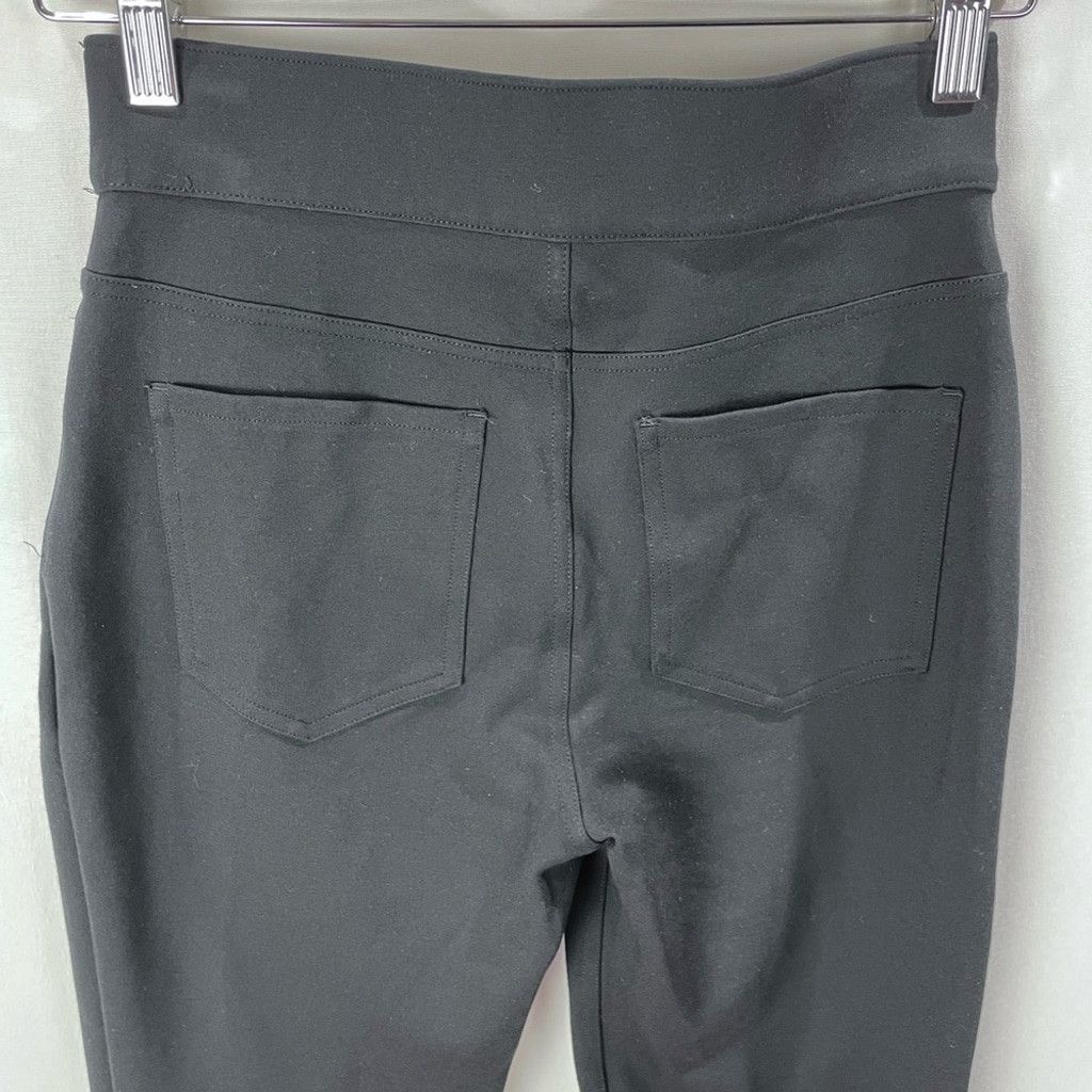 Spanx LIKE NEW SPANX Jean-ish Jet Black Ponte Jeggings Size S Size 27" / US 4 / IT 40 - 7 Thumbnail
