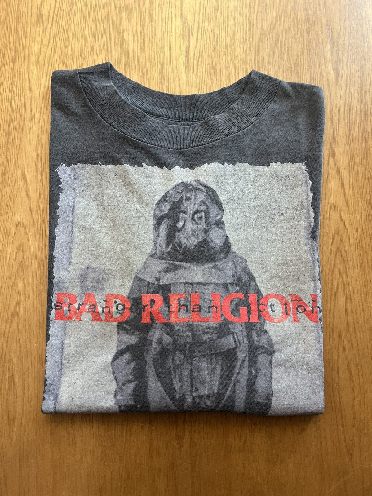 Band Tees Vtg BAD RELIGION Strager than fiction North america 1994’s Size US XL / EU 56 / 4 - 1 Thumbnail