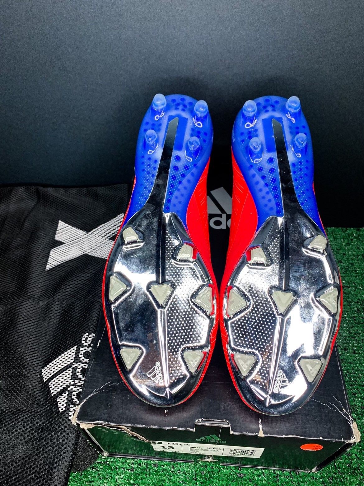 Adidas Adidas X 18+ Elite Football Boots Size US 13 / EU 46 - 4 Thumbnail
