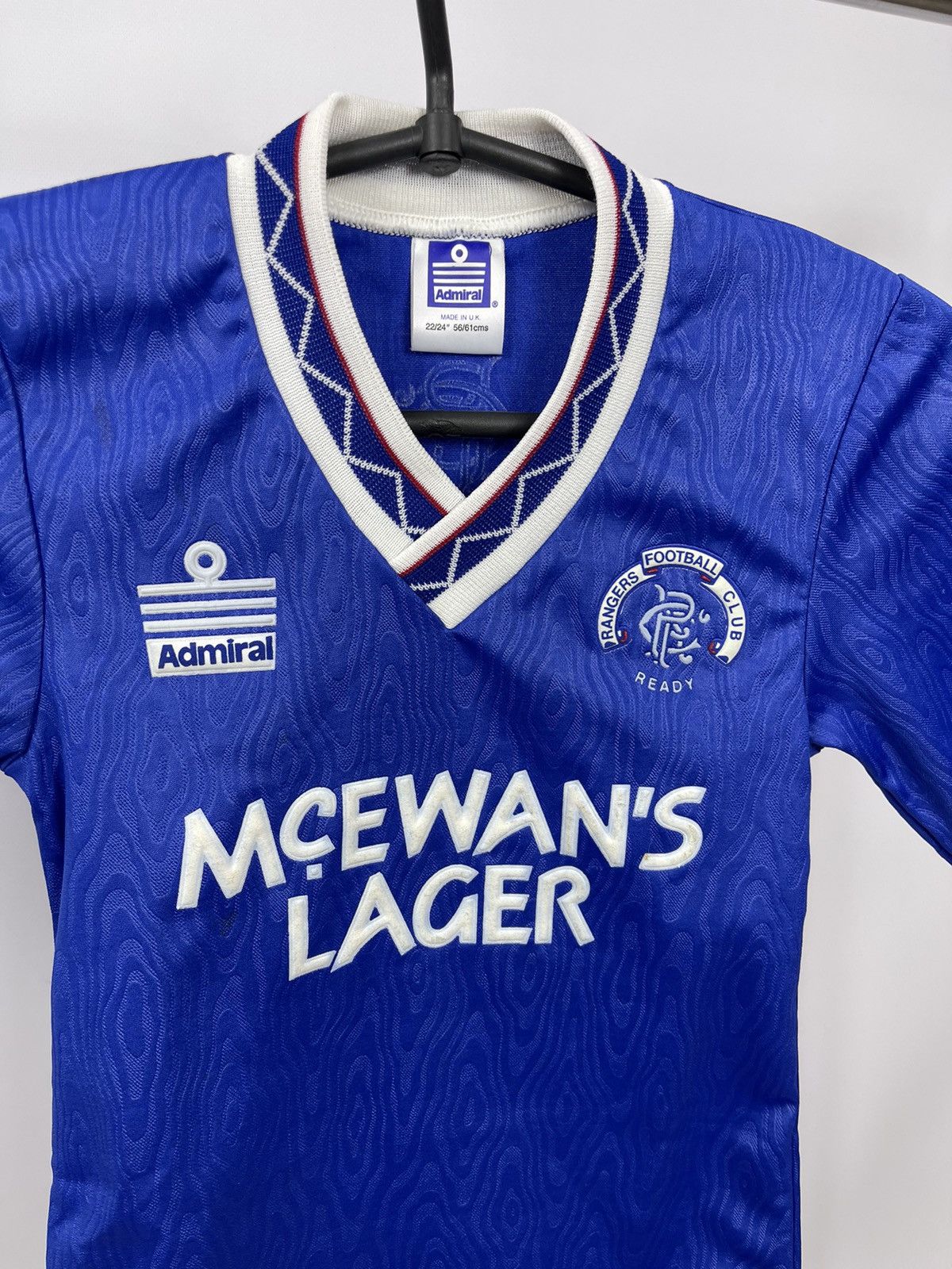 Nike Rangers Home Football Shirt 1990/92 Size 56/61 cms Admiral Size US XXS / EU 40 - 2 Thumbnail