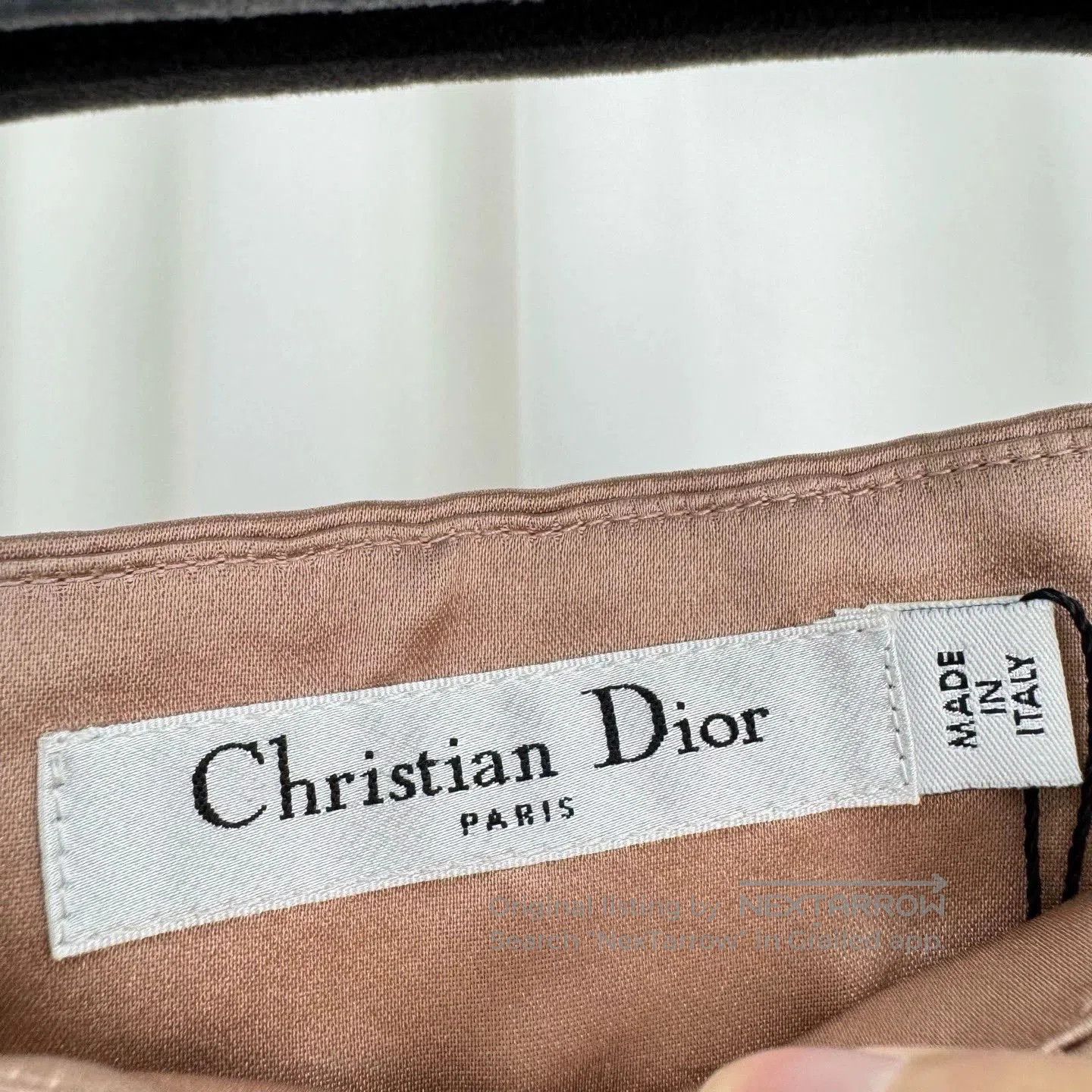 Dior elegant dior silk skirt in pink. Size US 36 / EU 52 - 5 Thumbnail