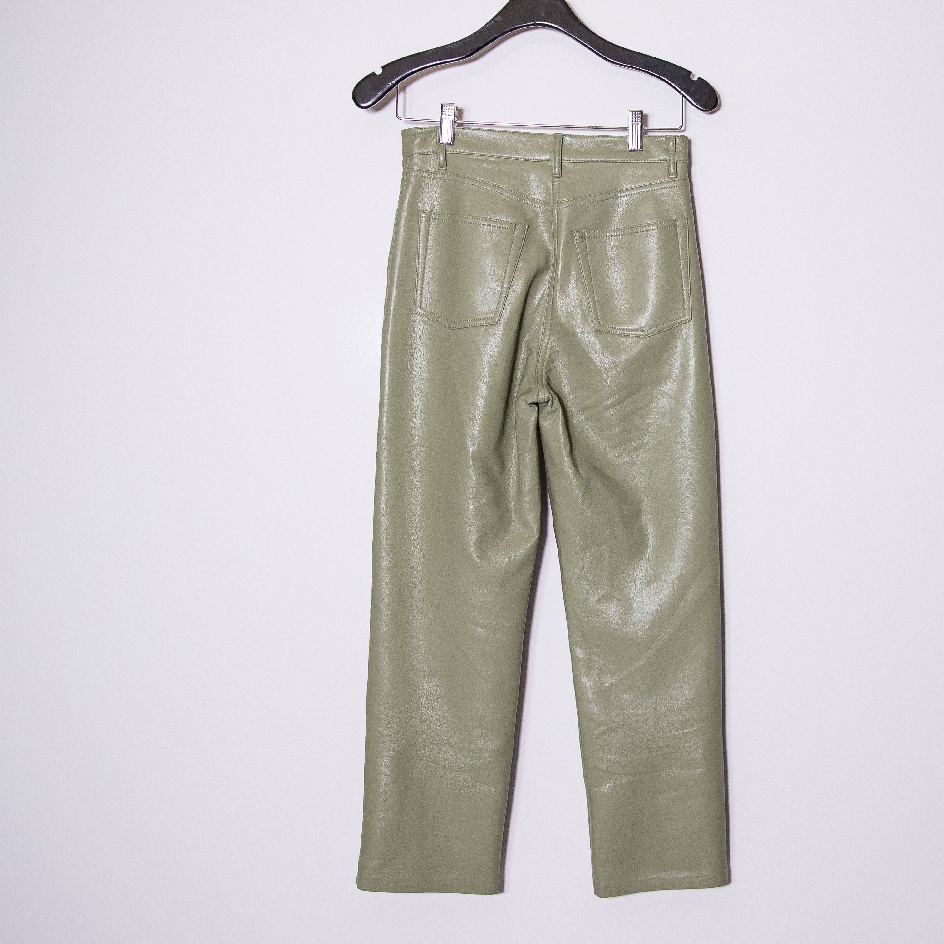 Aritzia Wilfred Aritzia Melina Cropped Vegan Leather Size 26" / US 2 / IT 38 - 4 Thumbnail