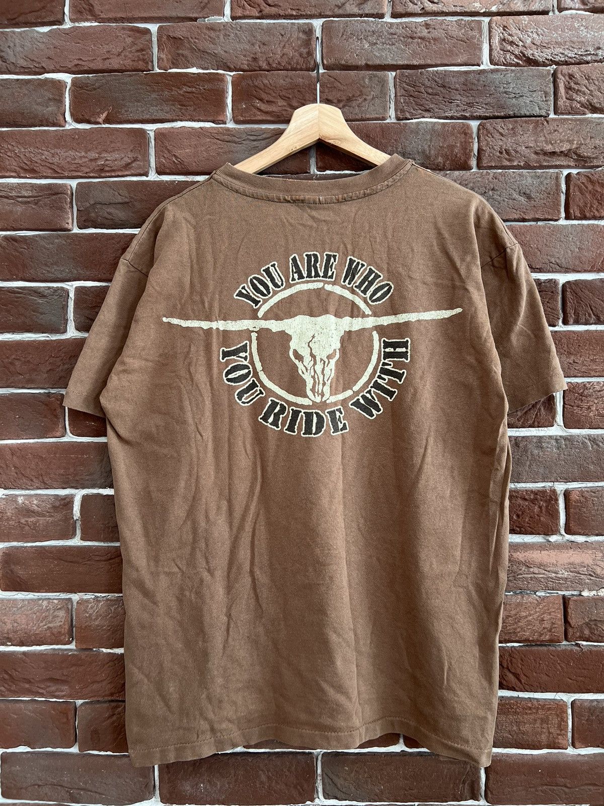 Band Tees 90s Brooks And Dunn Band Tee Promo Music Country Skull Album Size US L / EU 52-54 / 3 - 2 Thumbnail