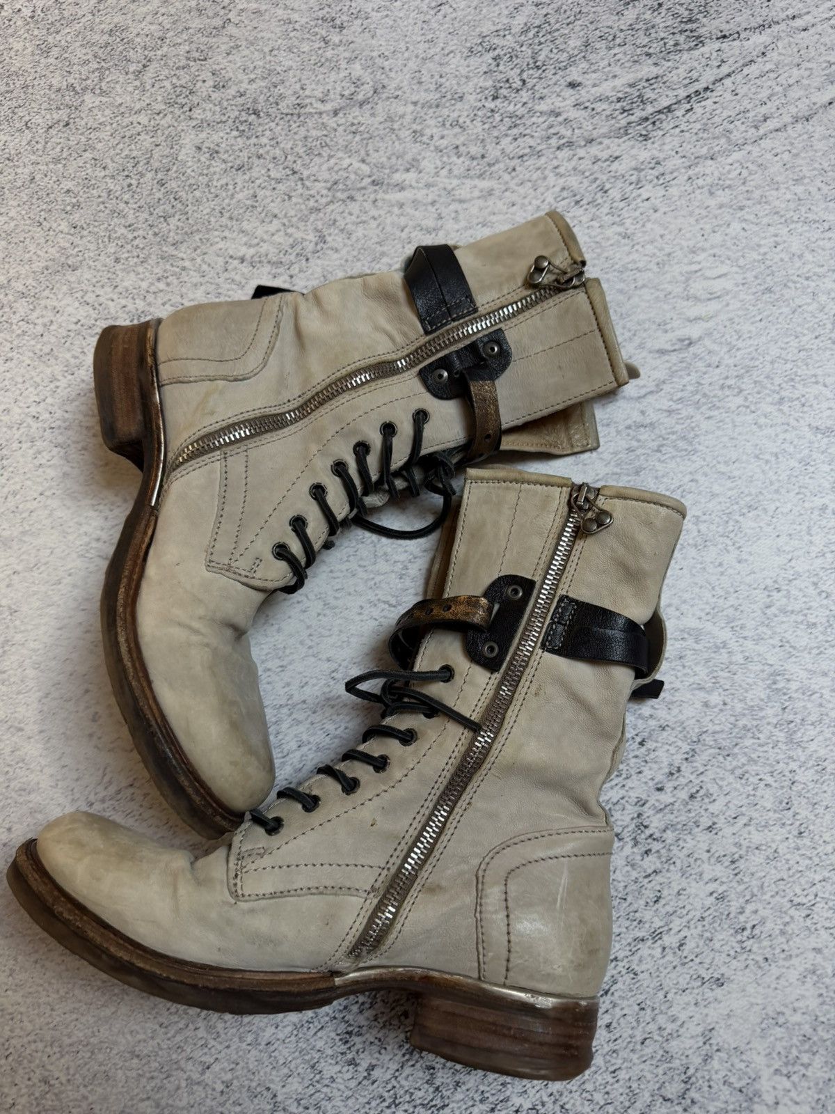A.S.98 Ann Demeulemeester, CCP Style Boots Womens Y2K Opium Awantga Size US 8 / IT 38 - 12 Thumbnail