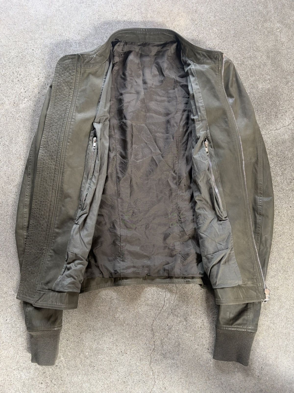 Rick Owens Rick Owens SS16 “Cyclops” Leather Jacket Size US S / EU 44-46 / 1 - 5 Thumbnail