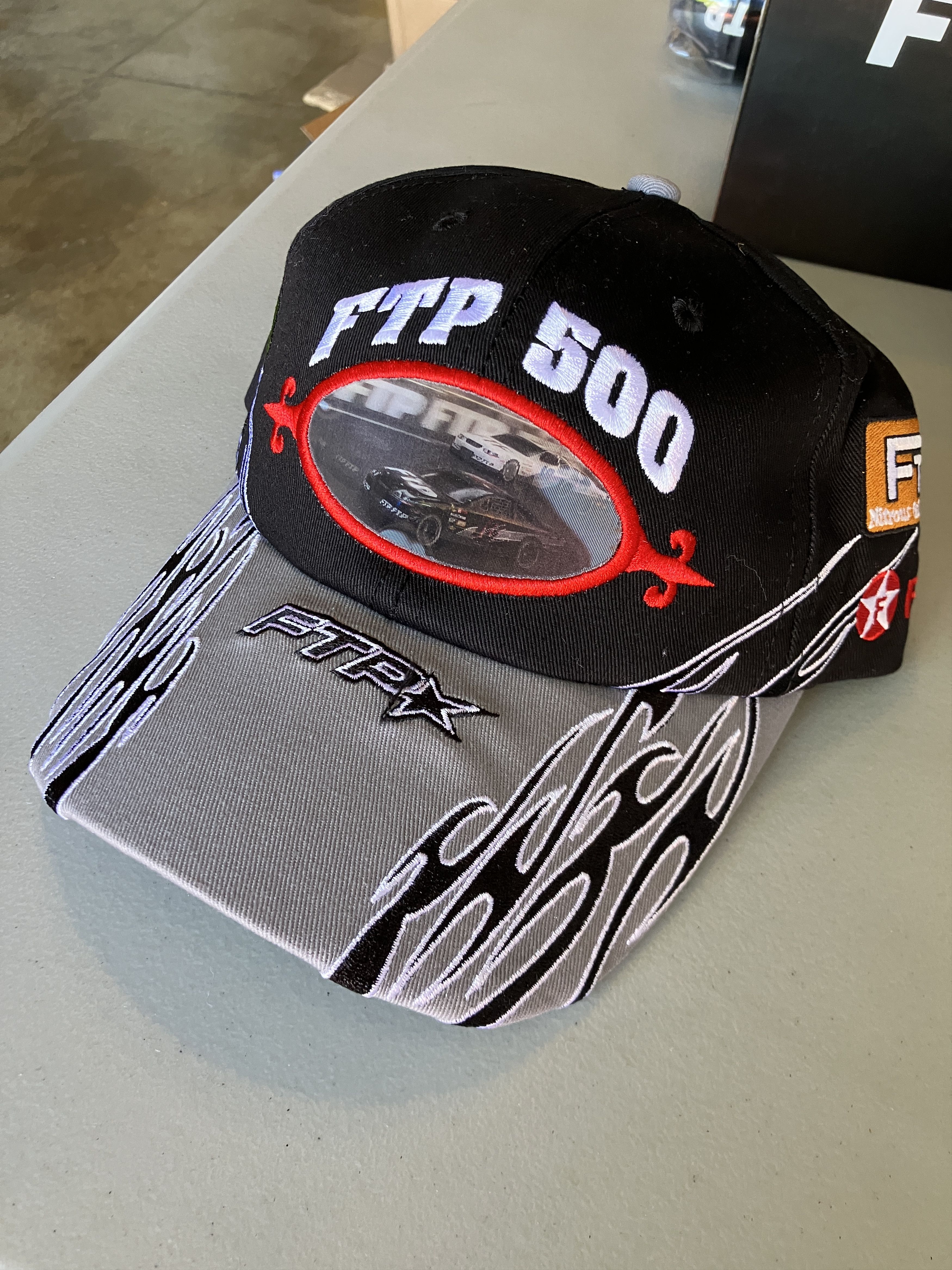 Fuck The Population FTP Raceway 6-Panel Hat - Black Size ONE SIZE - 1 Thumbnail